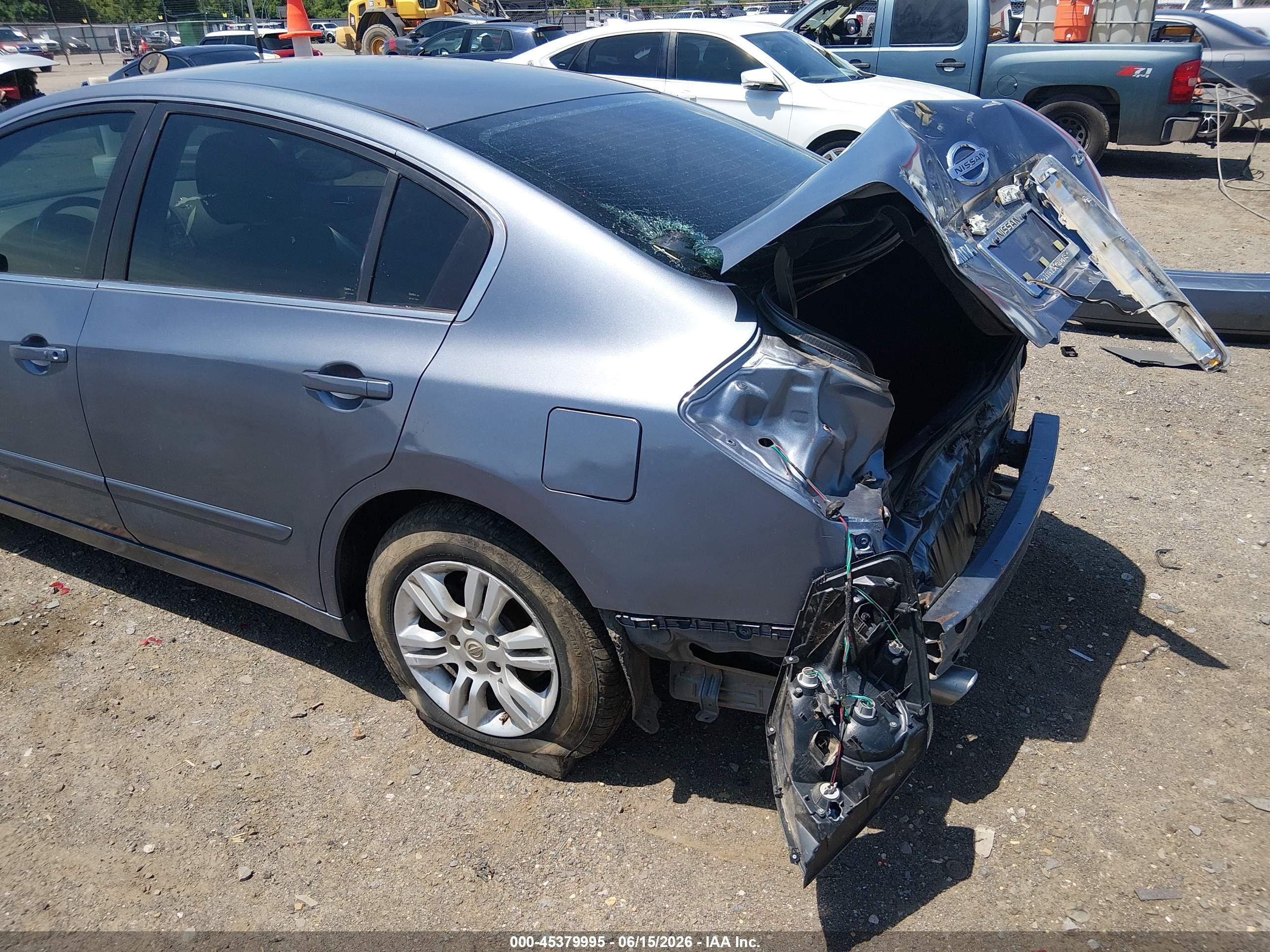 2010 Nissan Altima 2.5 S Blue vin: 1N4AL2AP6AN425834