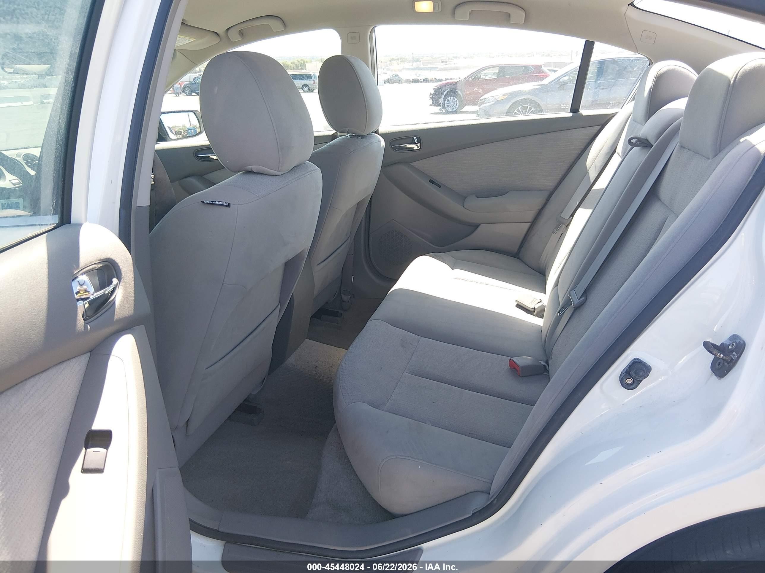 2010 Nissan Altima 2.5 S White vin: 1N4AL2AP6AN428958