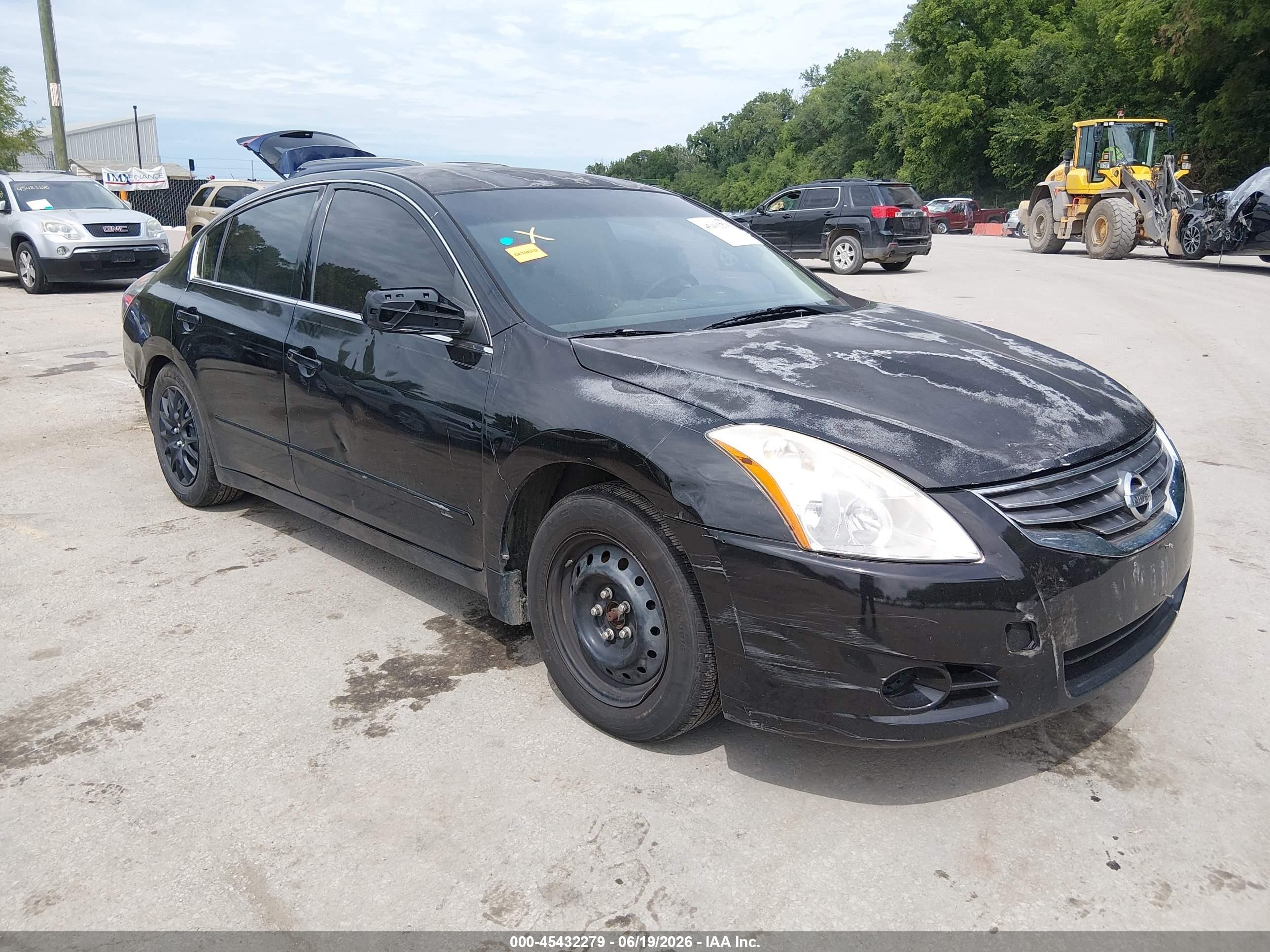 2010 Nissan Altima 2.5 S Черный vin: 1N4AL2AP6AN434470