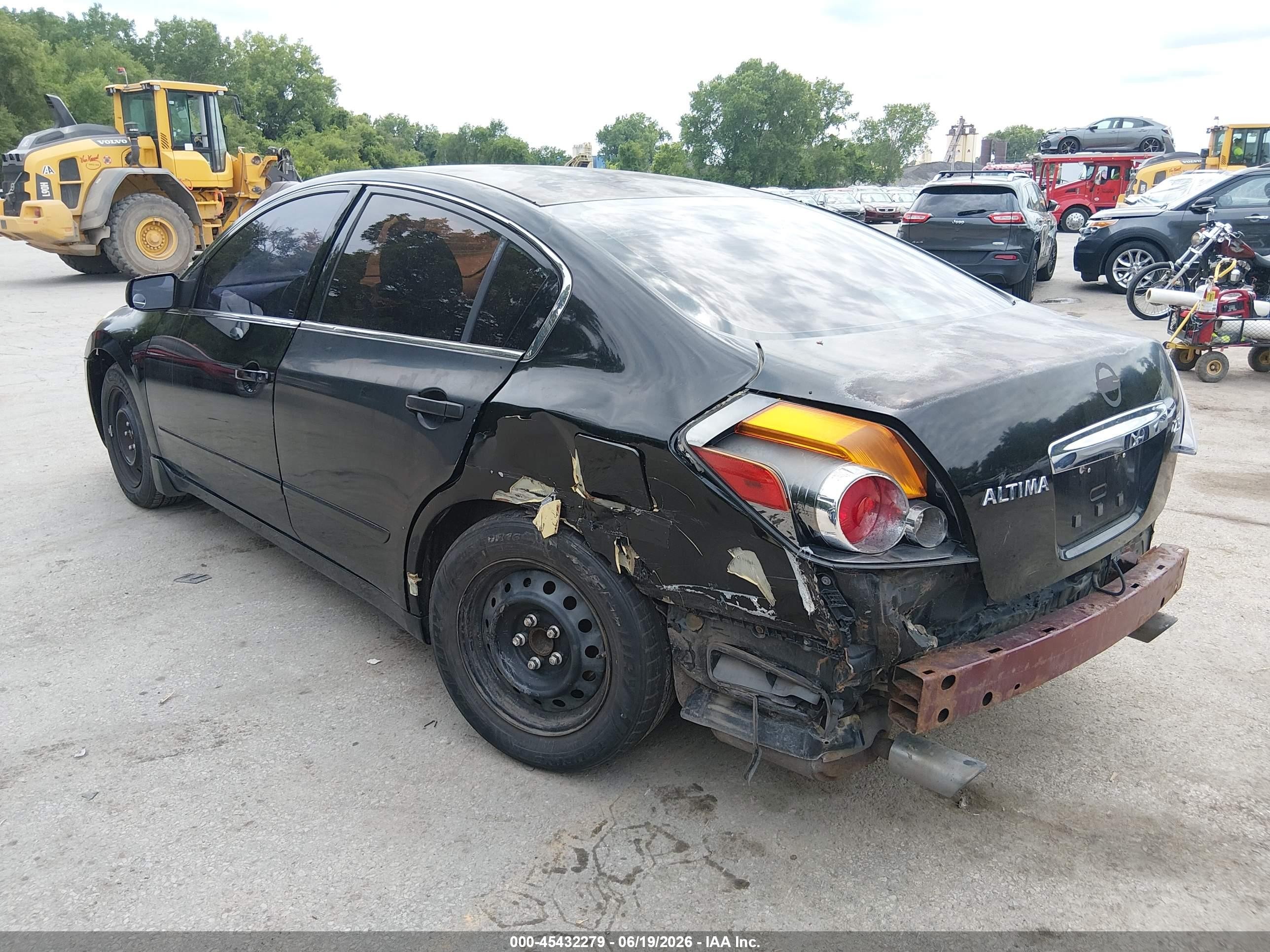 2010 Nissan Altima 2.5 S Черный vin: 1N4AL2AP6AN434470
