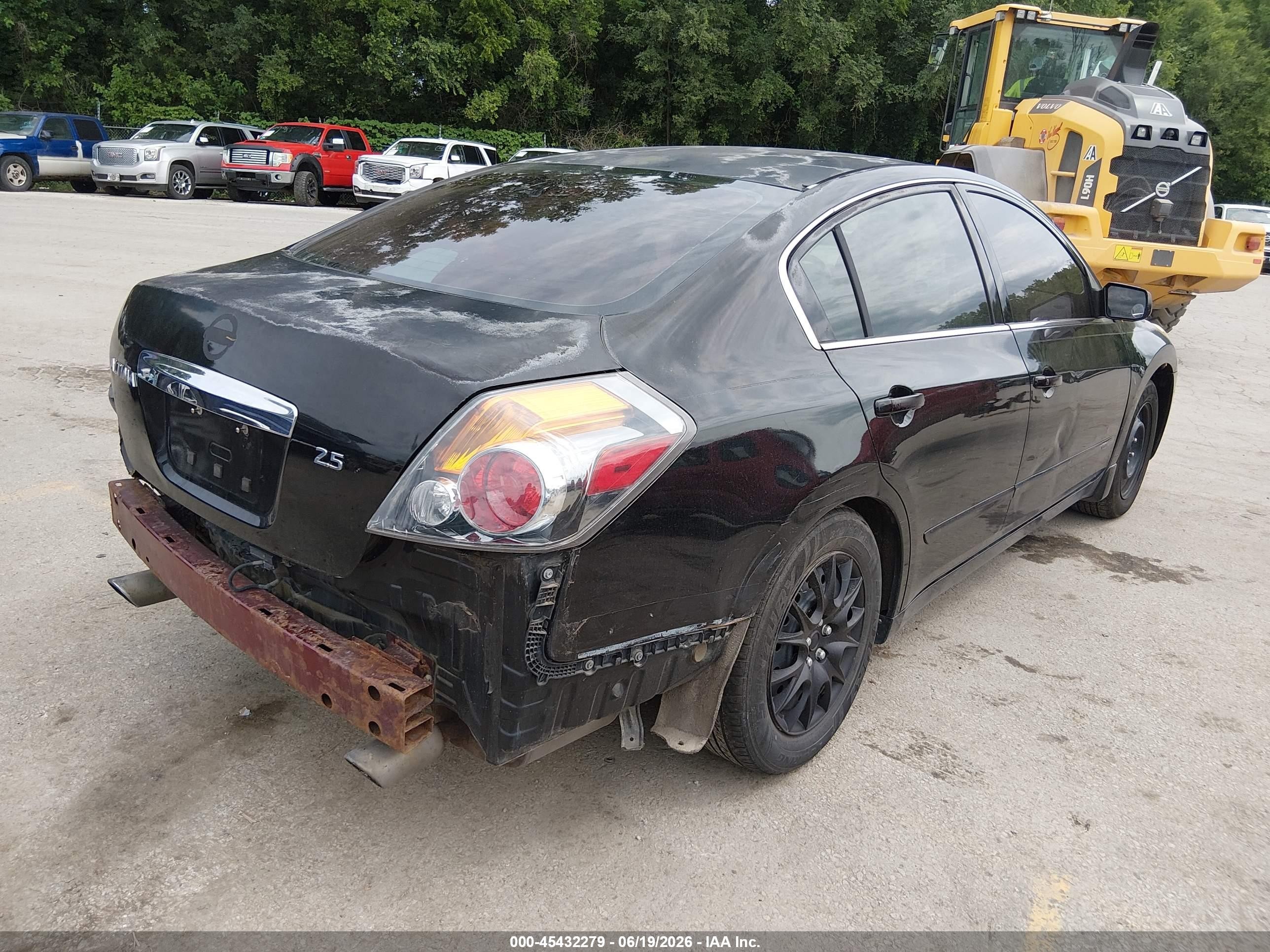 2010 Nissan Altima 2.5 S Черный vin: 1N4AL2AP6AN434470
