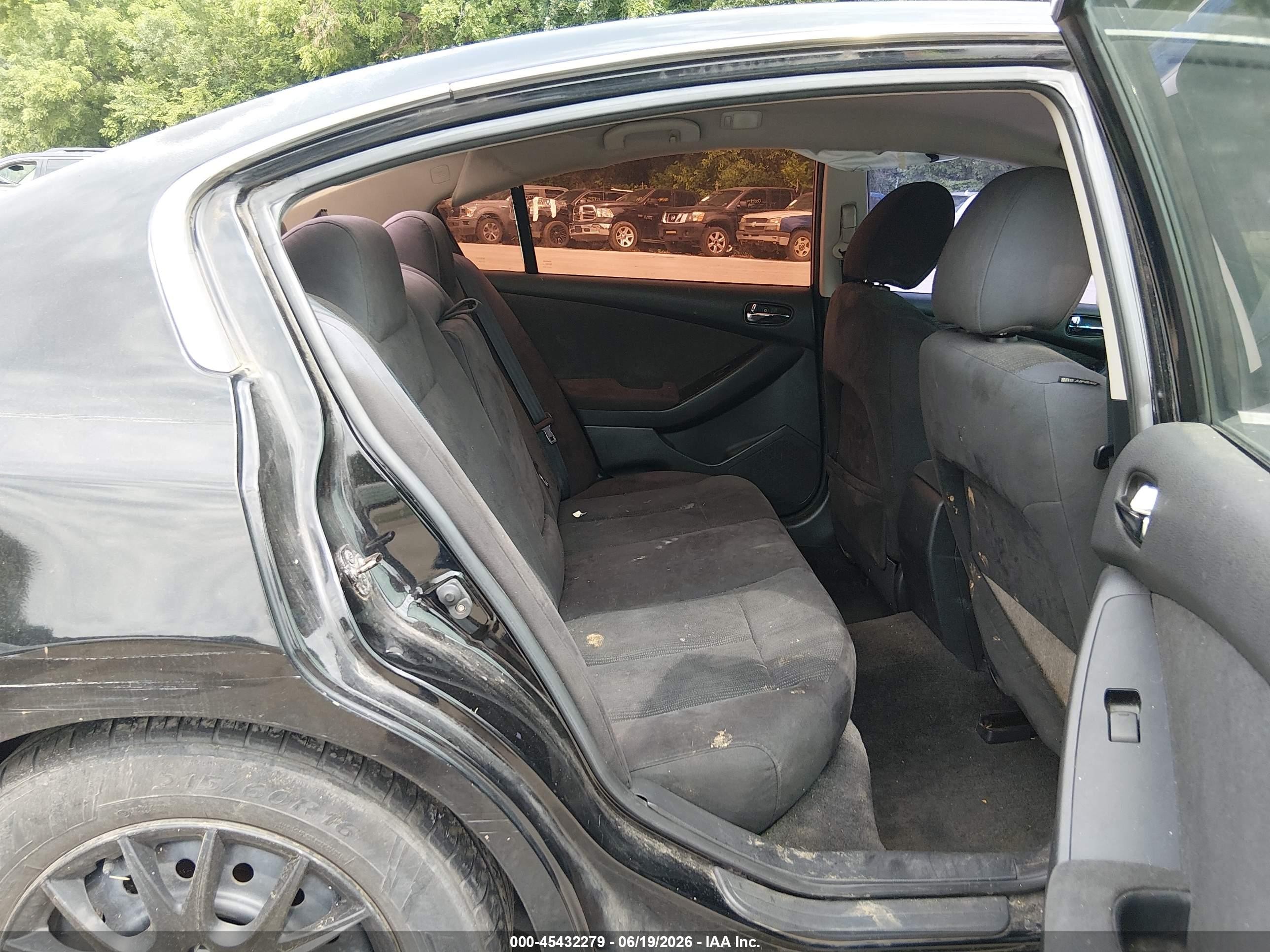 2010 Nissan Altima 2.5 S Черный vin: 1N4AL2AP6AN434470