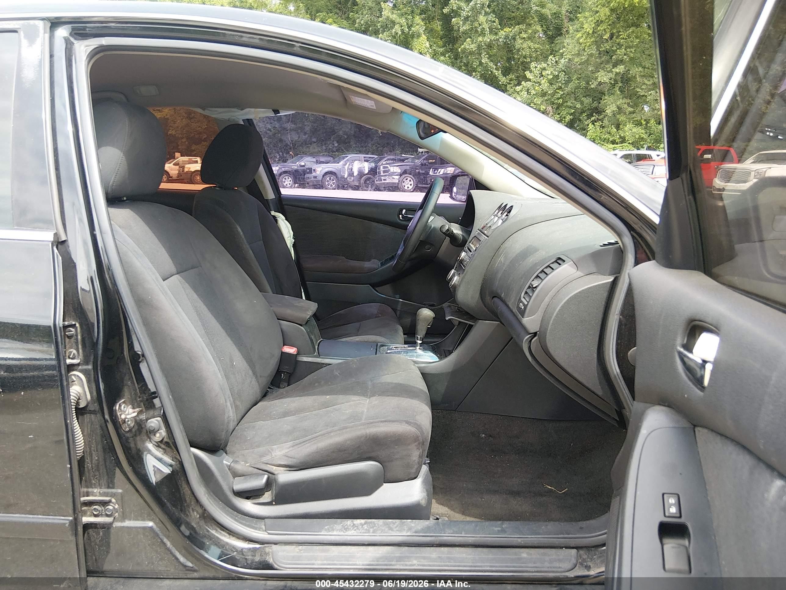 2010 Nissan Altima 2.5 S Черный vin: 1N4AL2AP6AN434470
