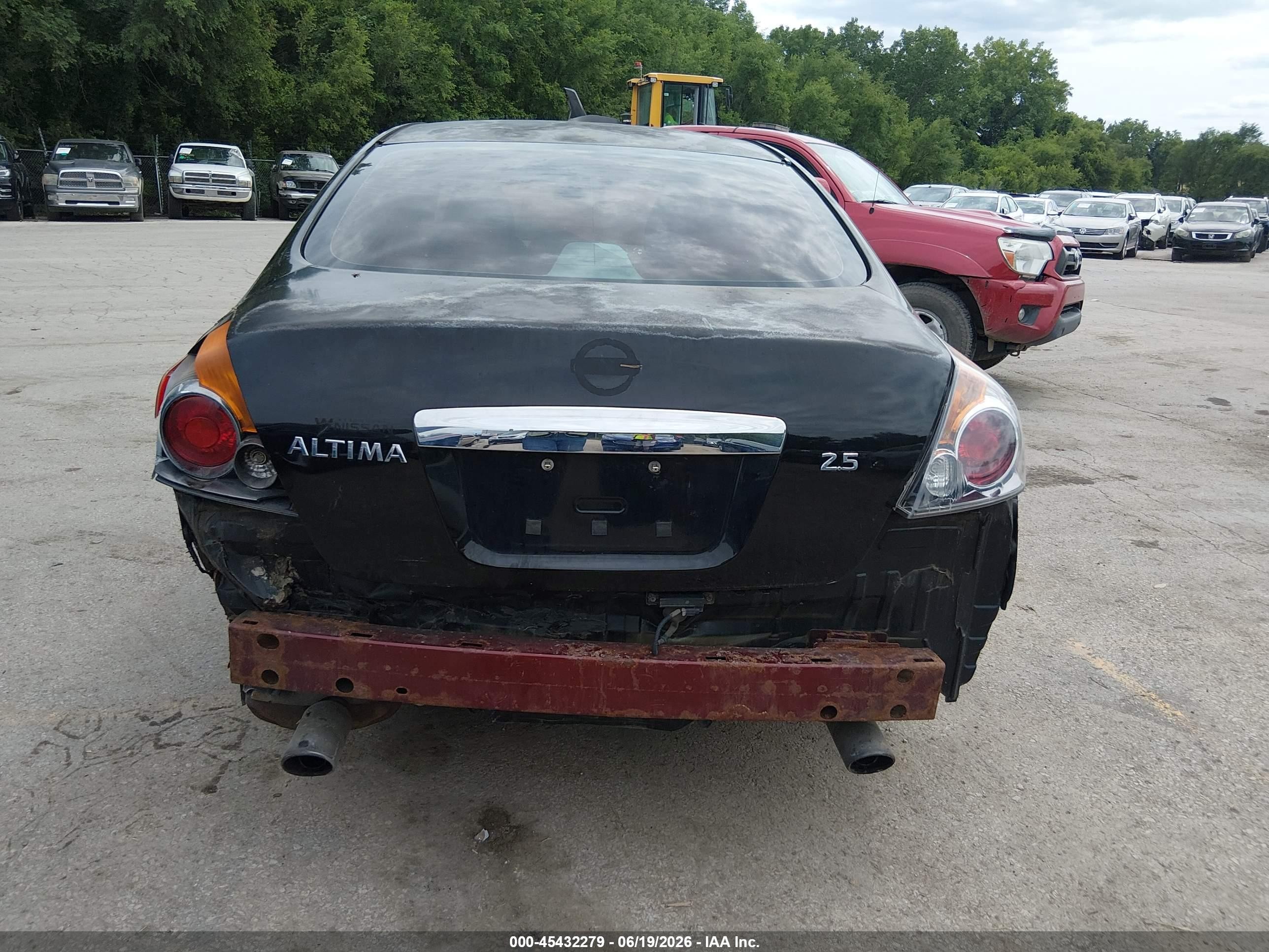 2010 Nissan Altima 2.5 S Черный vin: 1N4AL2AP6AN434470