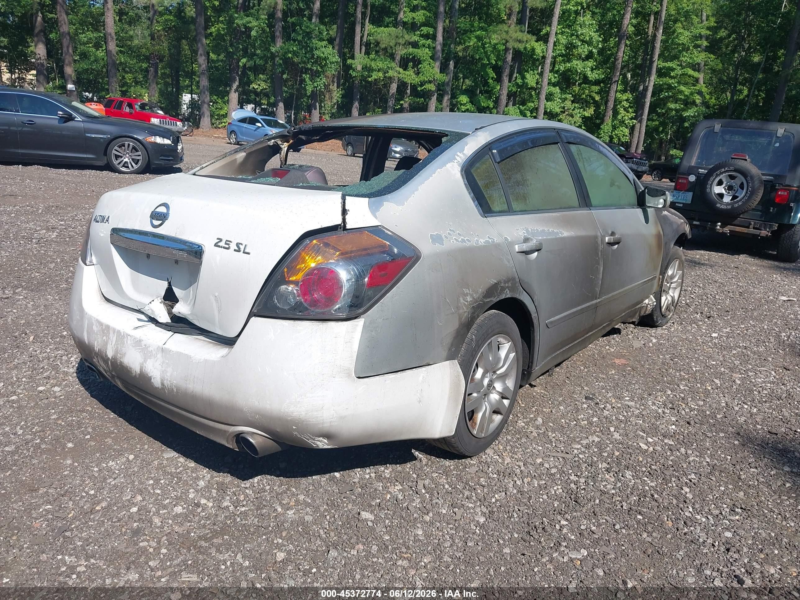 2010 Nissan Altima 2.5 S White vin: 1N4AL2AP6AN442651