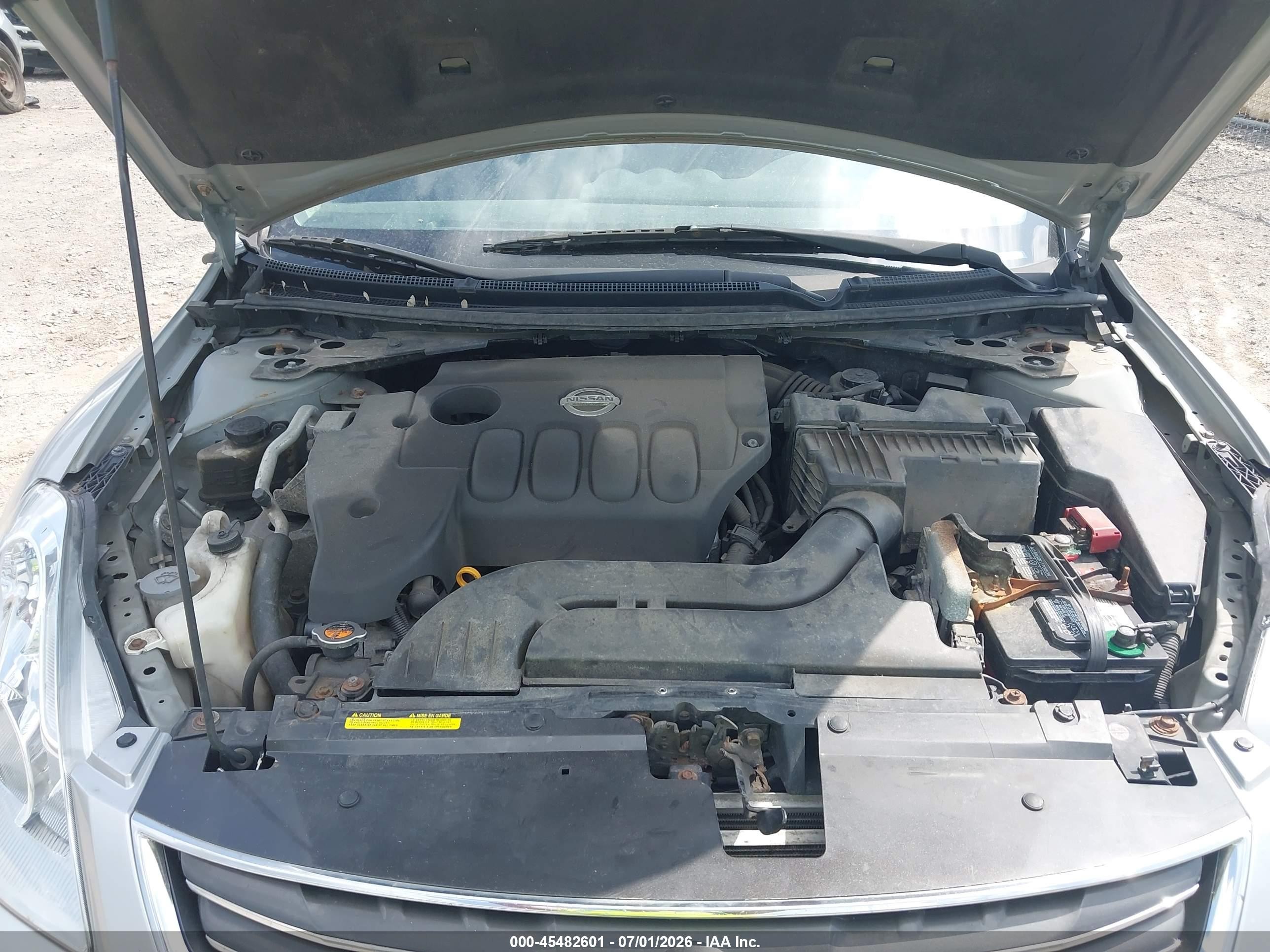 2010 Nissan Altima 2.5 S Silver vin: 1N4AL2AP6AN454878