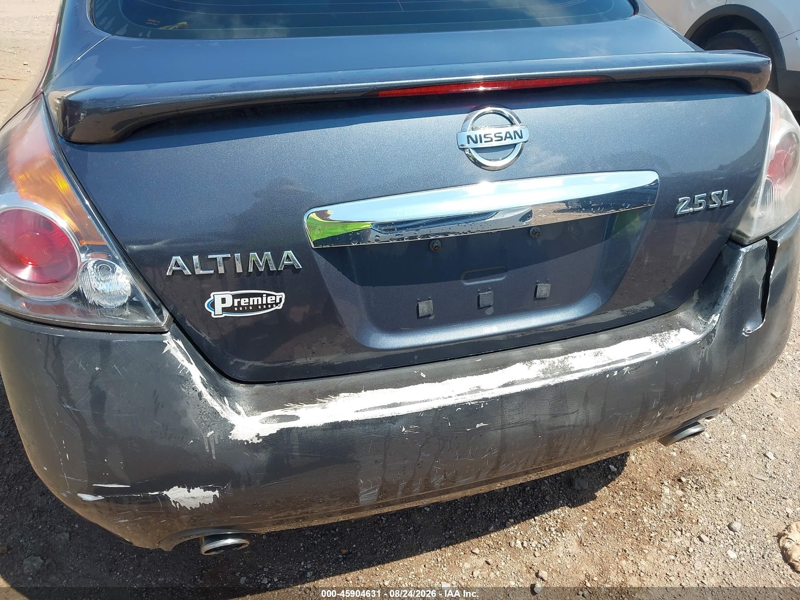 2010 Nissan Altima 2.5 S Gray vin: 1N4AL2AP6AN457019