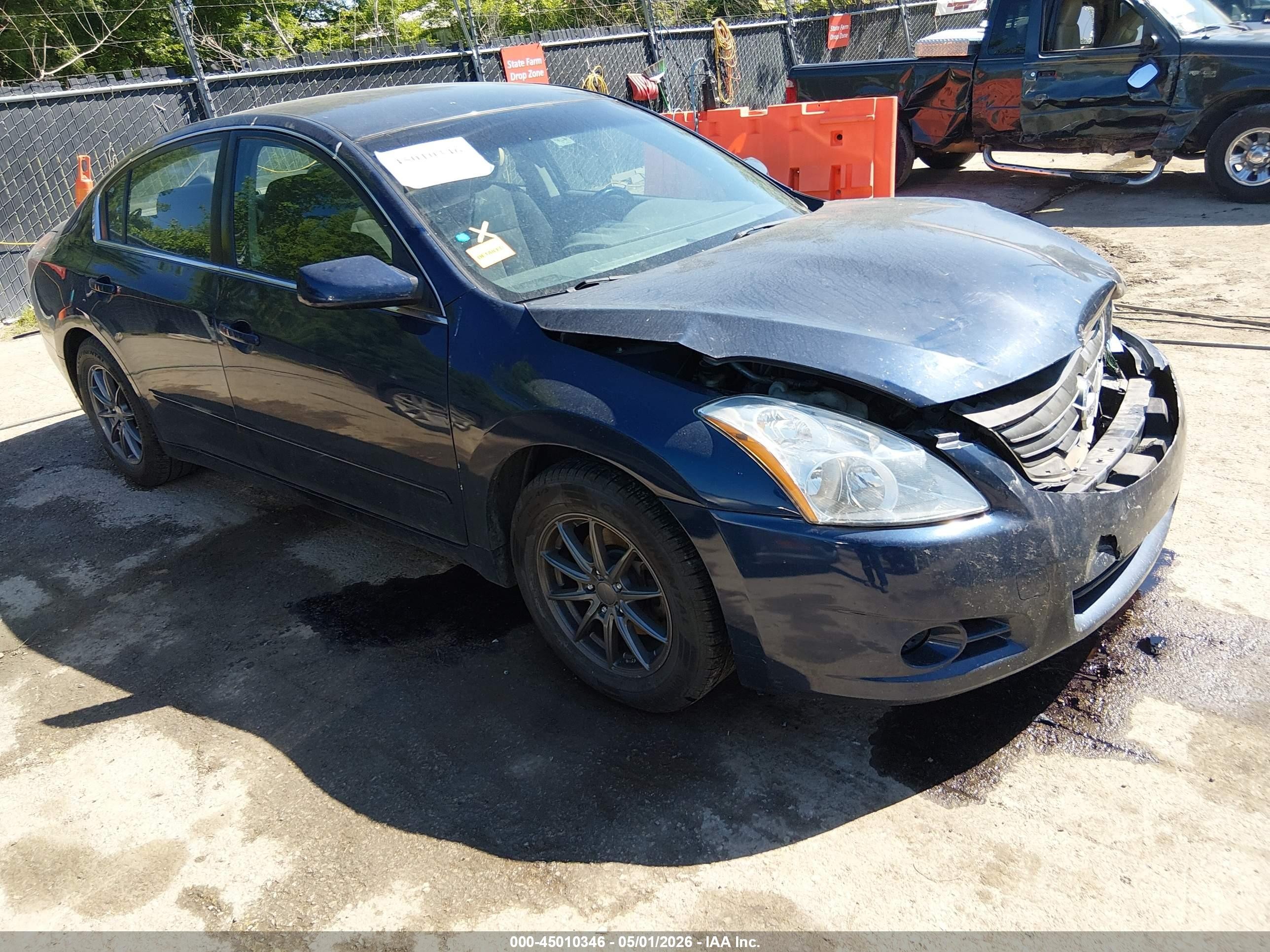 2010 Nissan Altima 2.5 S Dark Blue vin: 1N4AL2AP6AN460177