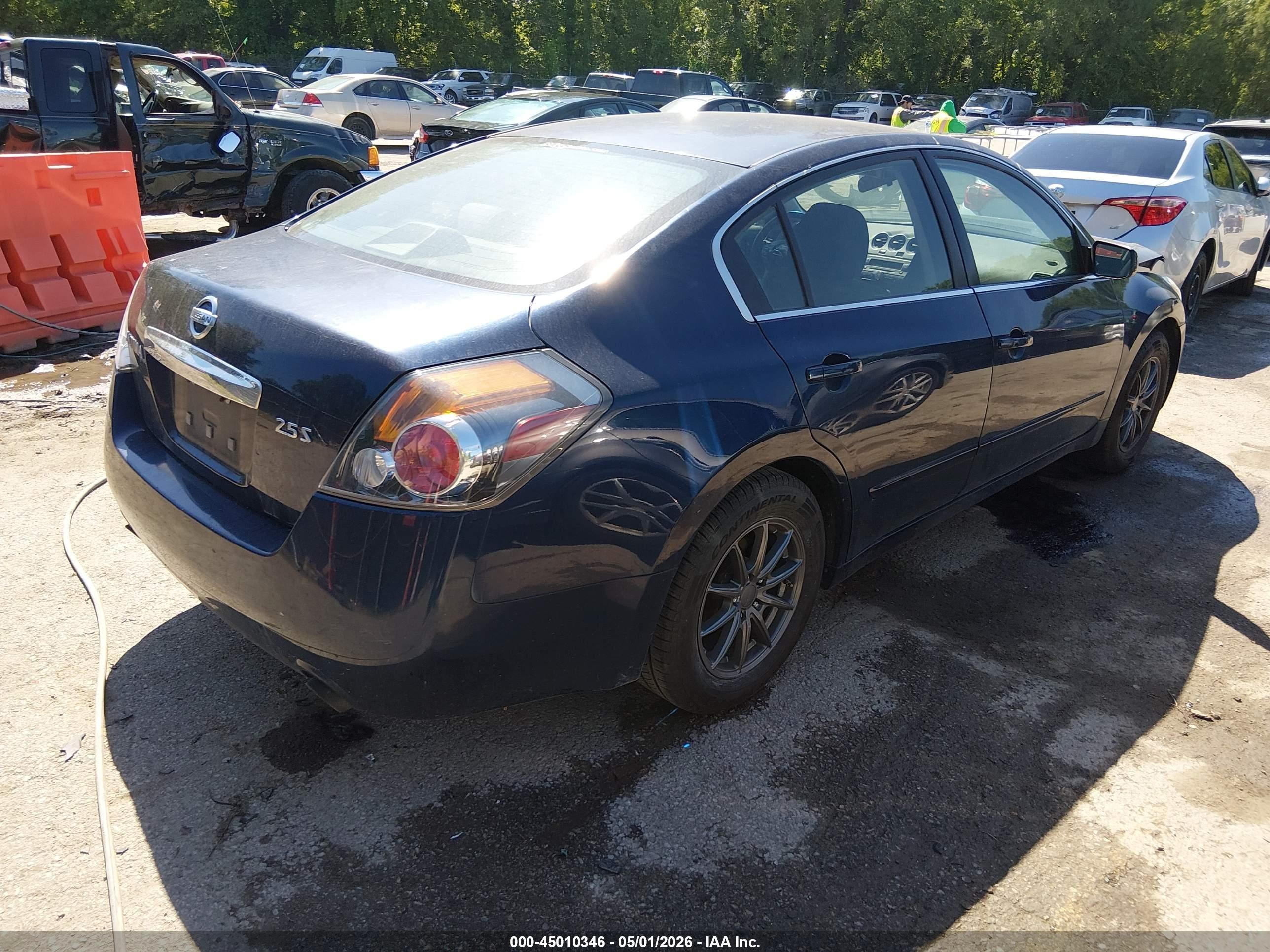 2010 Nissan Altima 2.5 S Dark Blue vin: 1N4AL2AP6AN460177