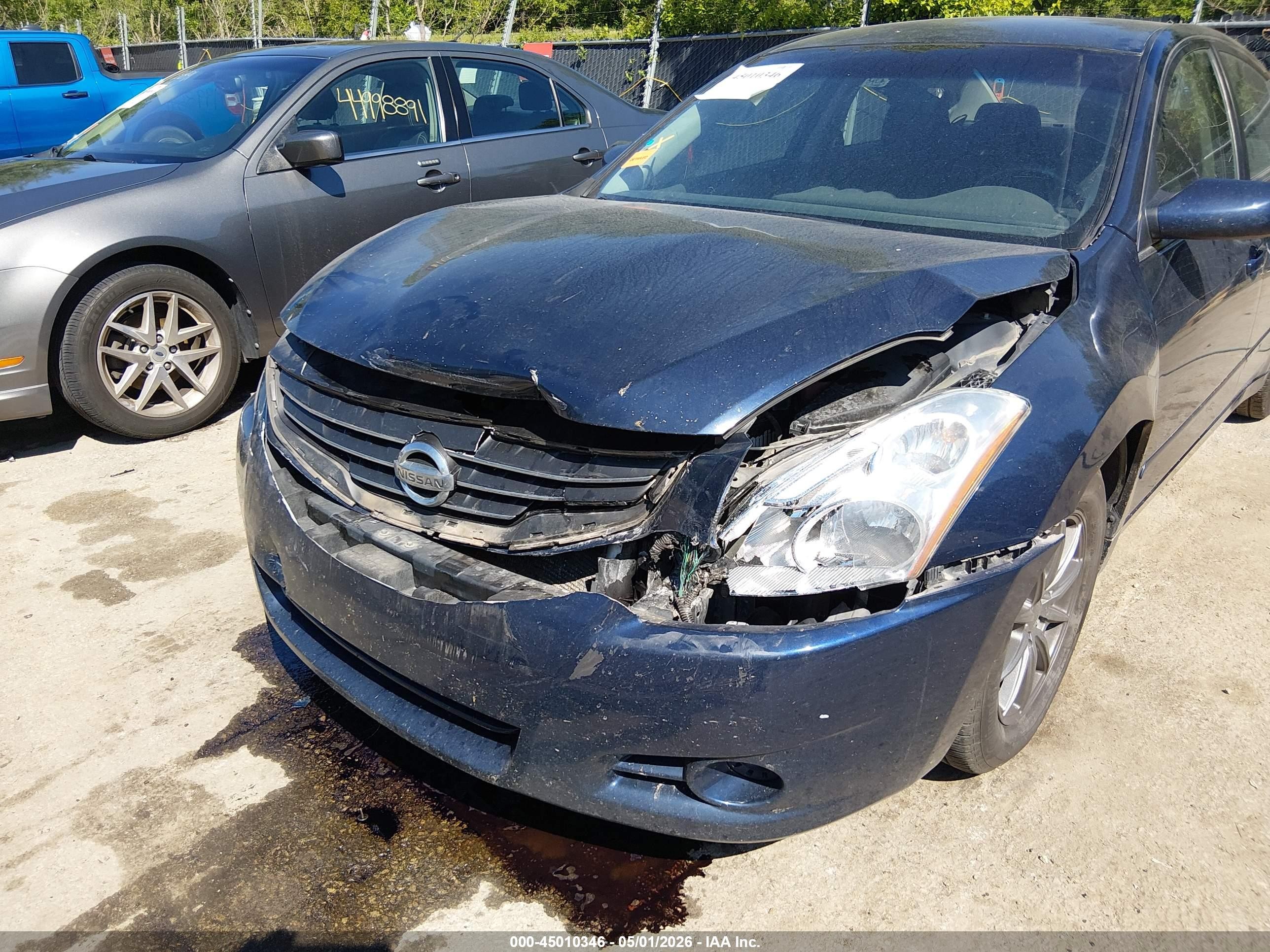 2010 Nissan Altima 2.5 S Dark Blue vin: 1N4AL2AP6AN460177