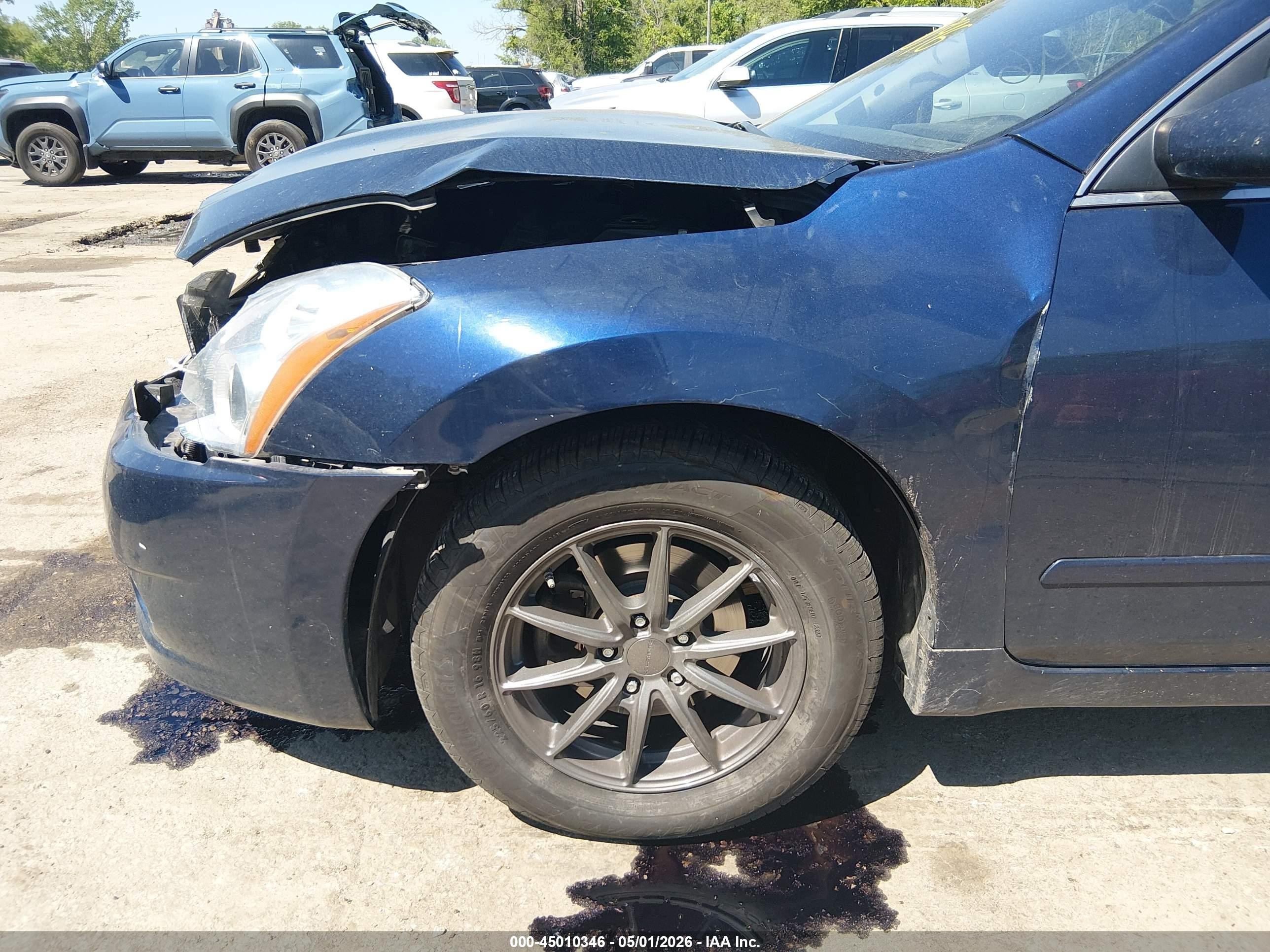 2010 Nissan Altima 2.5 S Dark Blue vin: 1N4AL2AP6AN460177