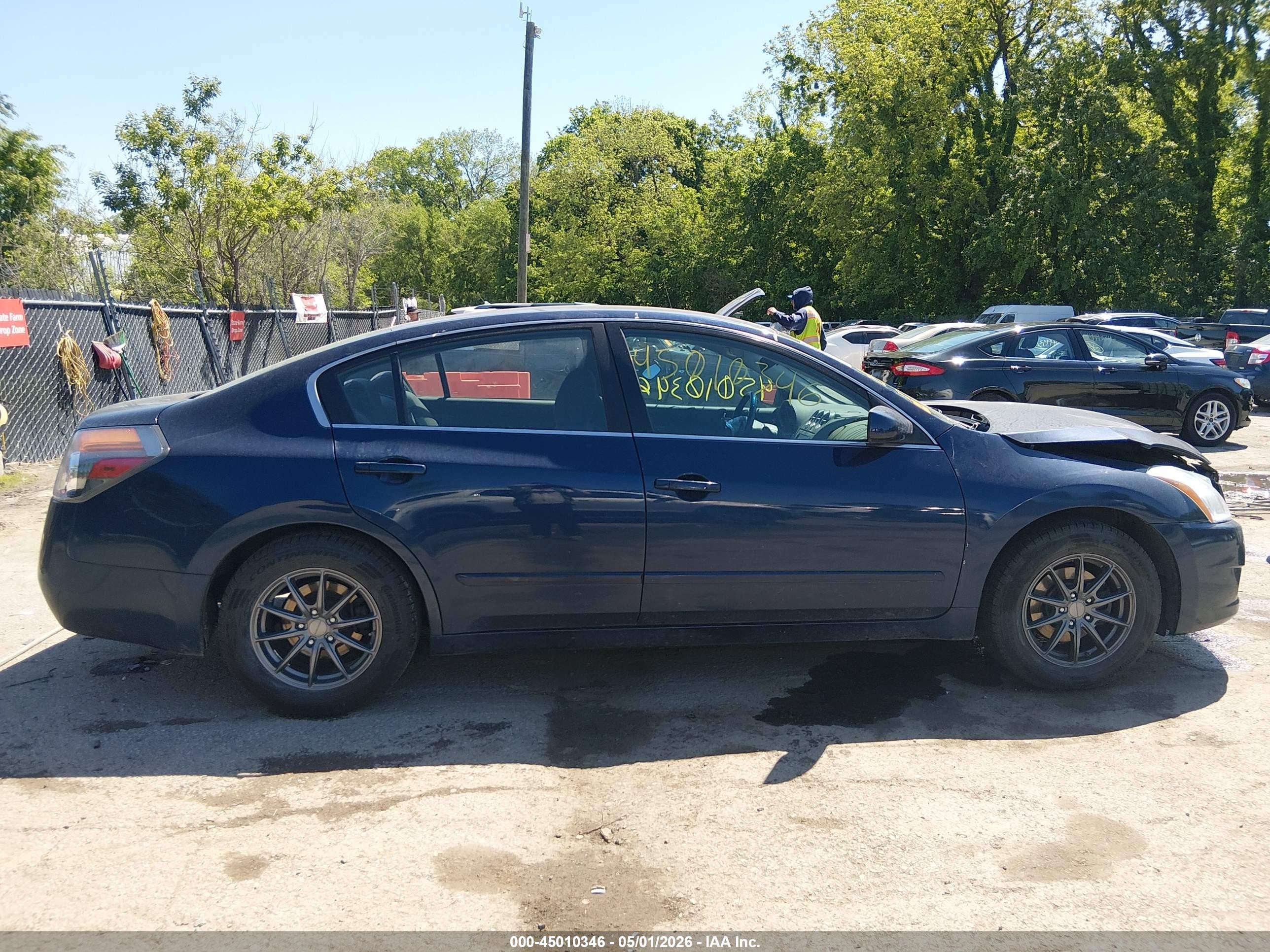 2010 Nissan Altima 2.5 S Dark Blue vin: 1N4AL2AP6AN460177
