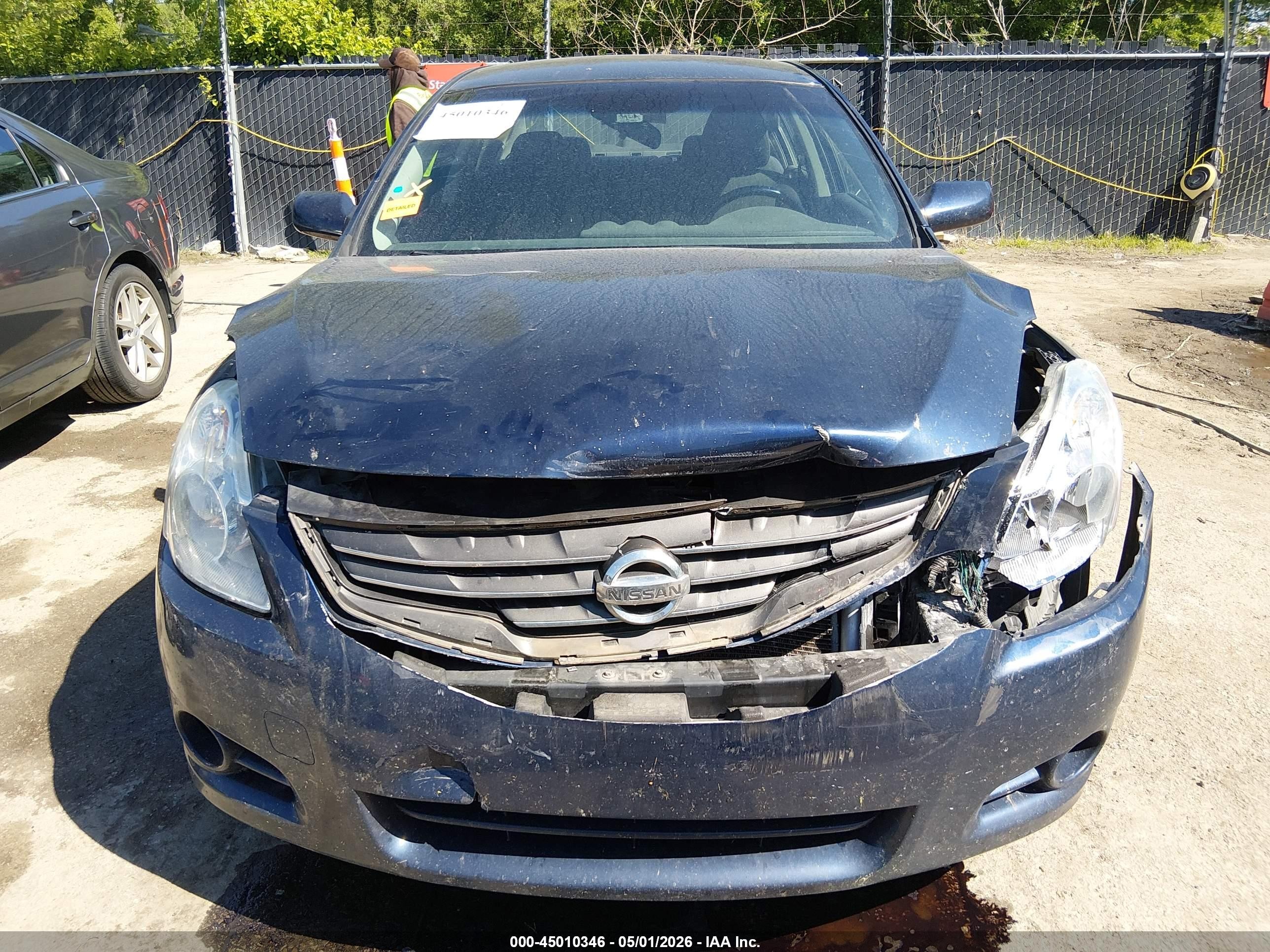 2010 Nissan Altima 2.5 S Dark Blue vin: 1N4AL2AP6AN460177