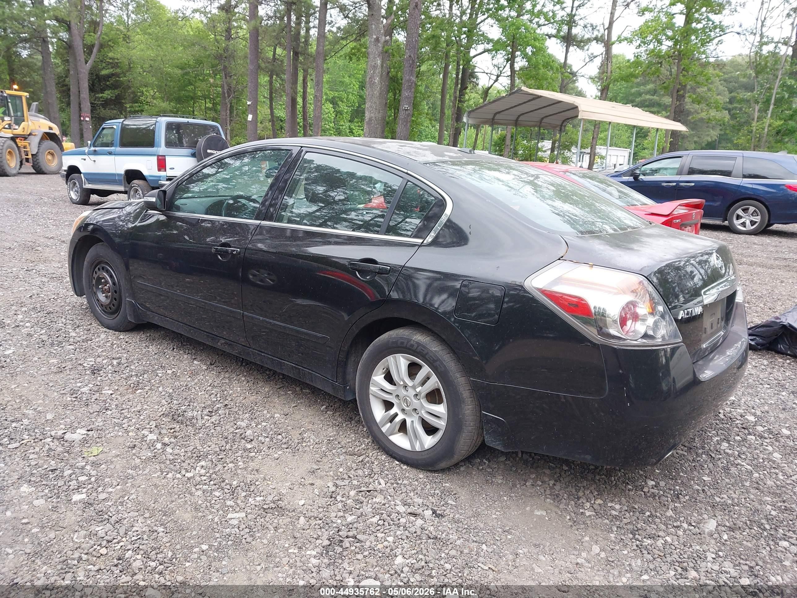 2010 Nissan Altima 2.5 S Черный vin: 1N4AL2AP6AN479621