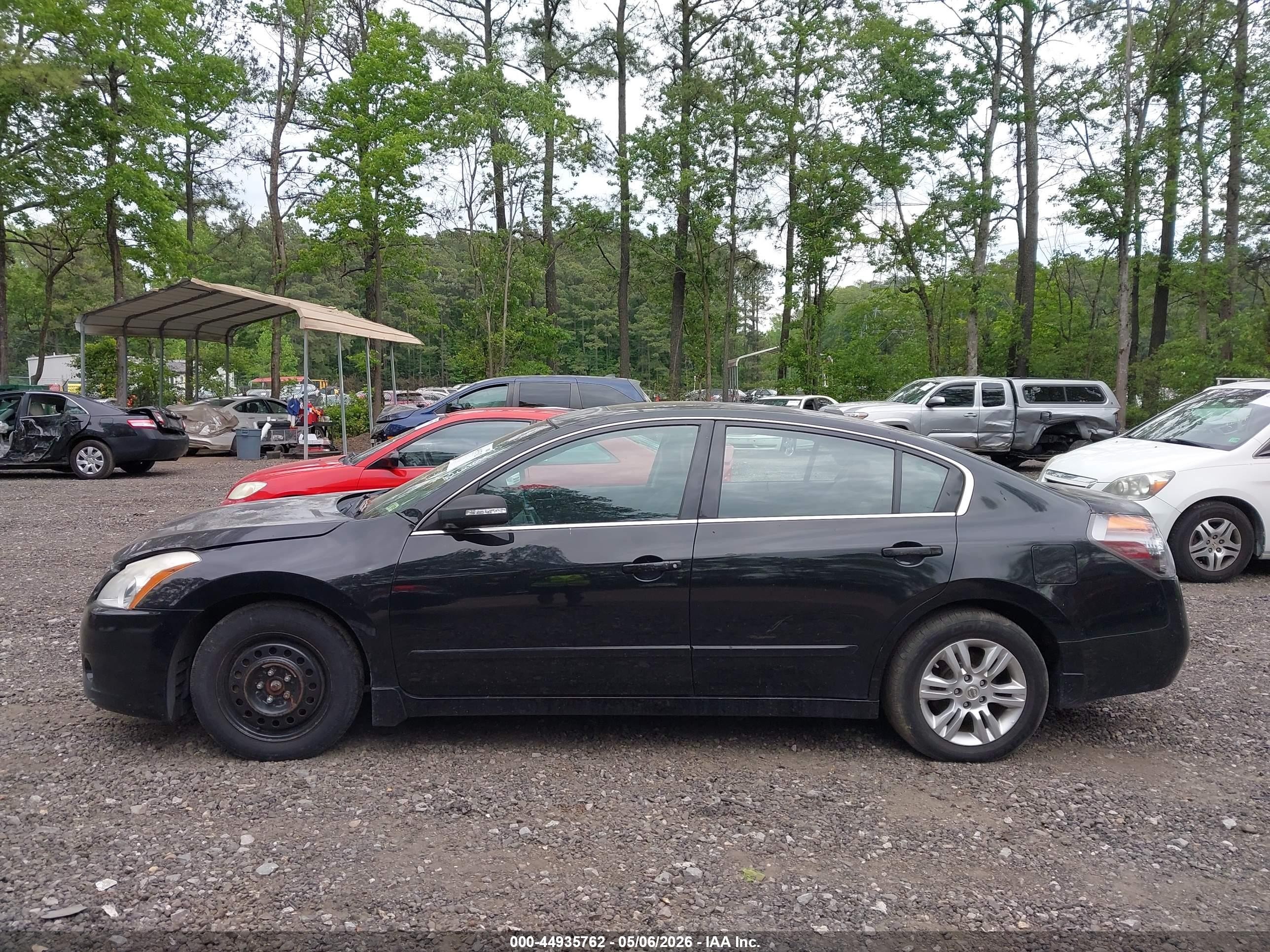 2010 Nissan Altima 2.5 S Черный vin: 1N4AL2AP6AN479621