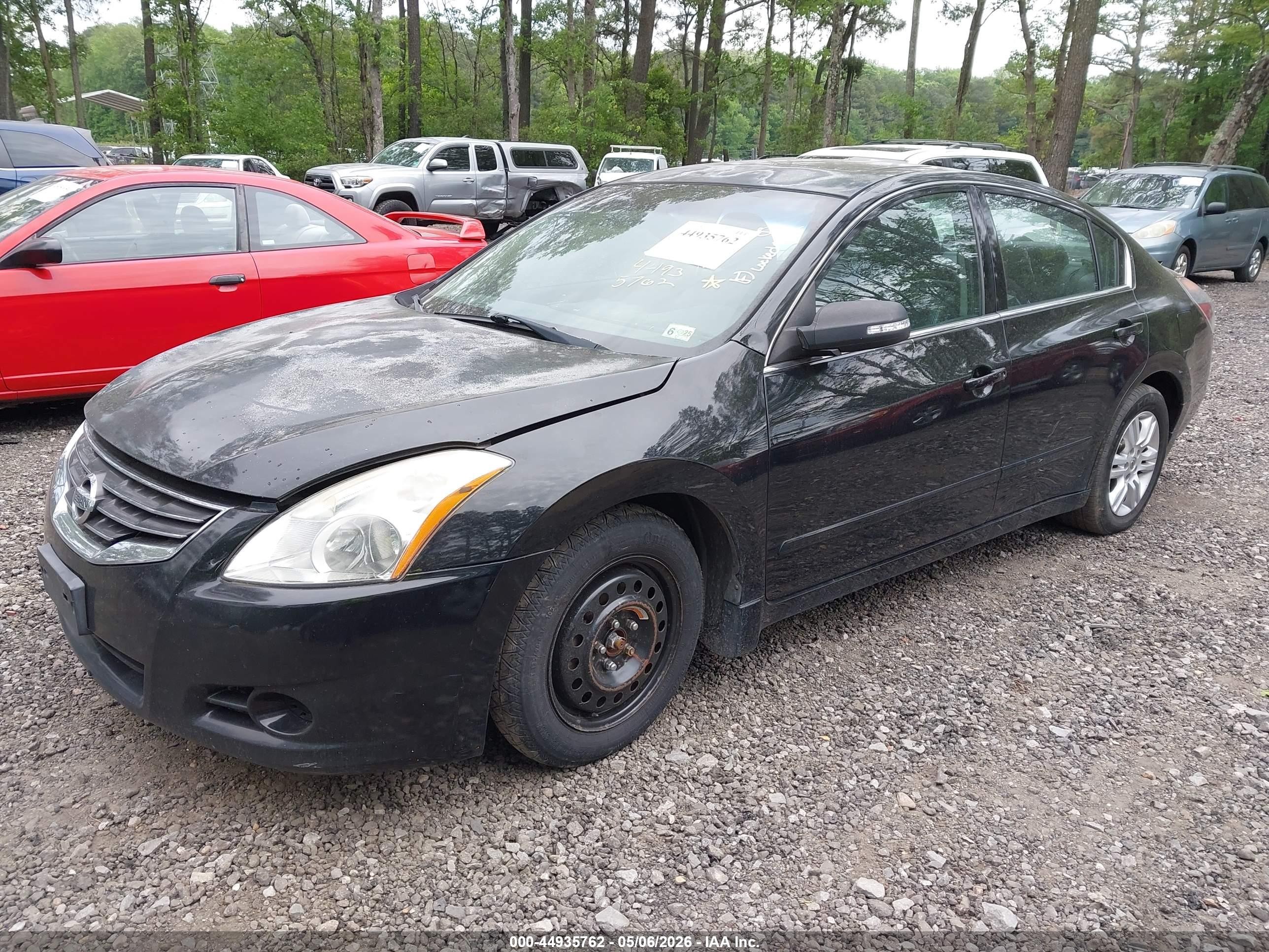 2010 Nissan Altima 2.5 S Черный vin: 1N4AL2AP6AN479621