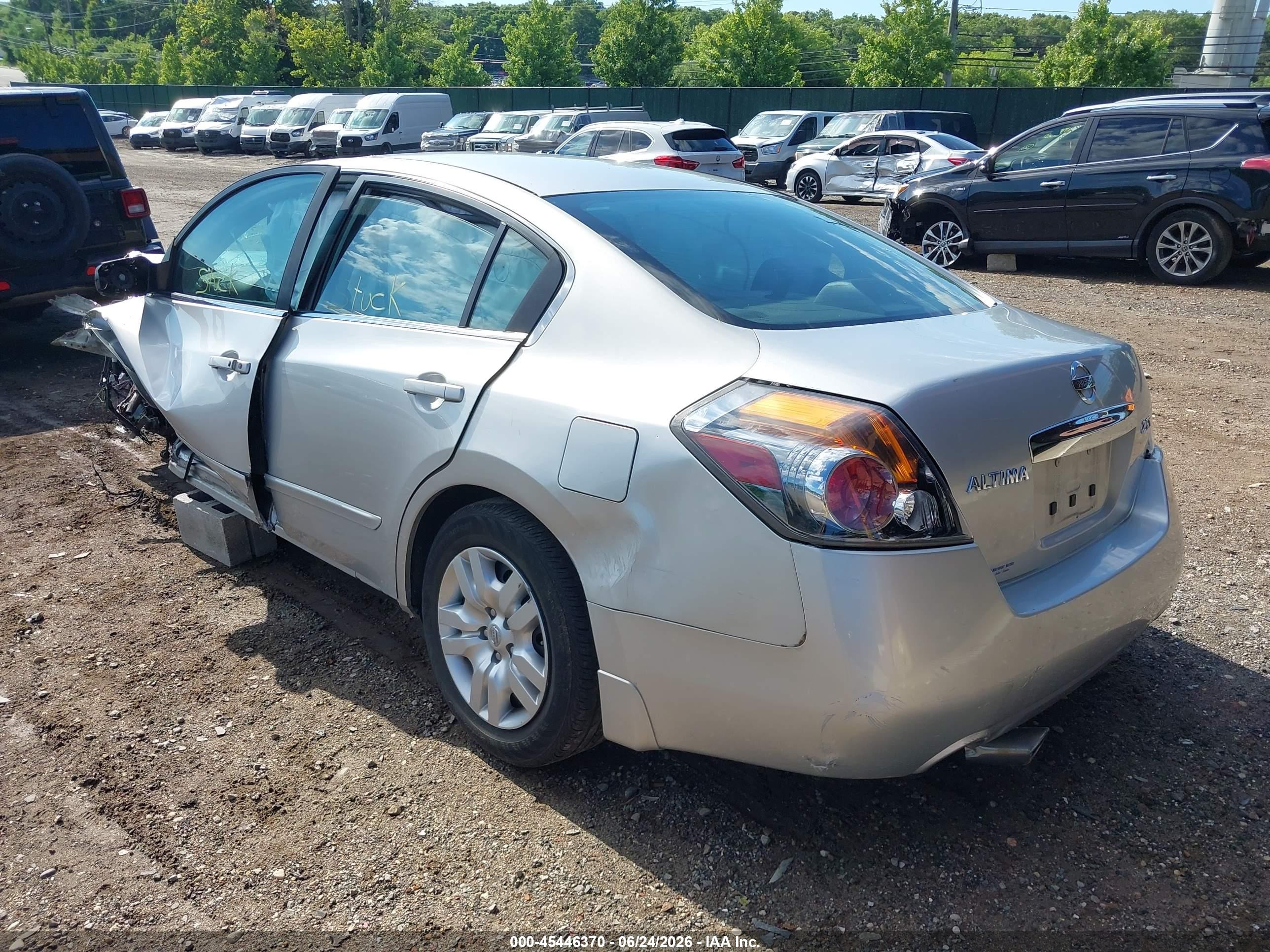 2010 Nissan Altima 2.5 S Серый vin: 1N4AL2AP6AN481109
