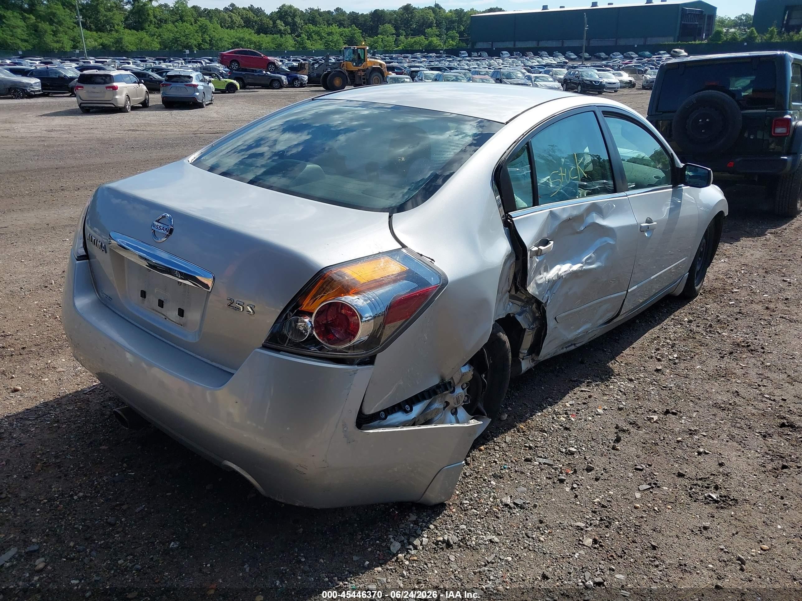 2010 Nissan Altima 2.5 S Серый vin: 1N4AL2AP6AN481109
