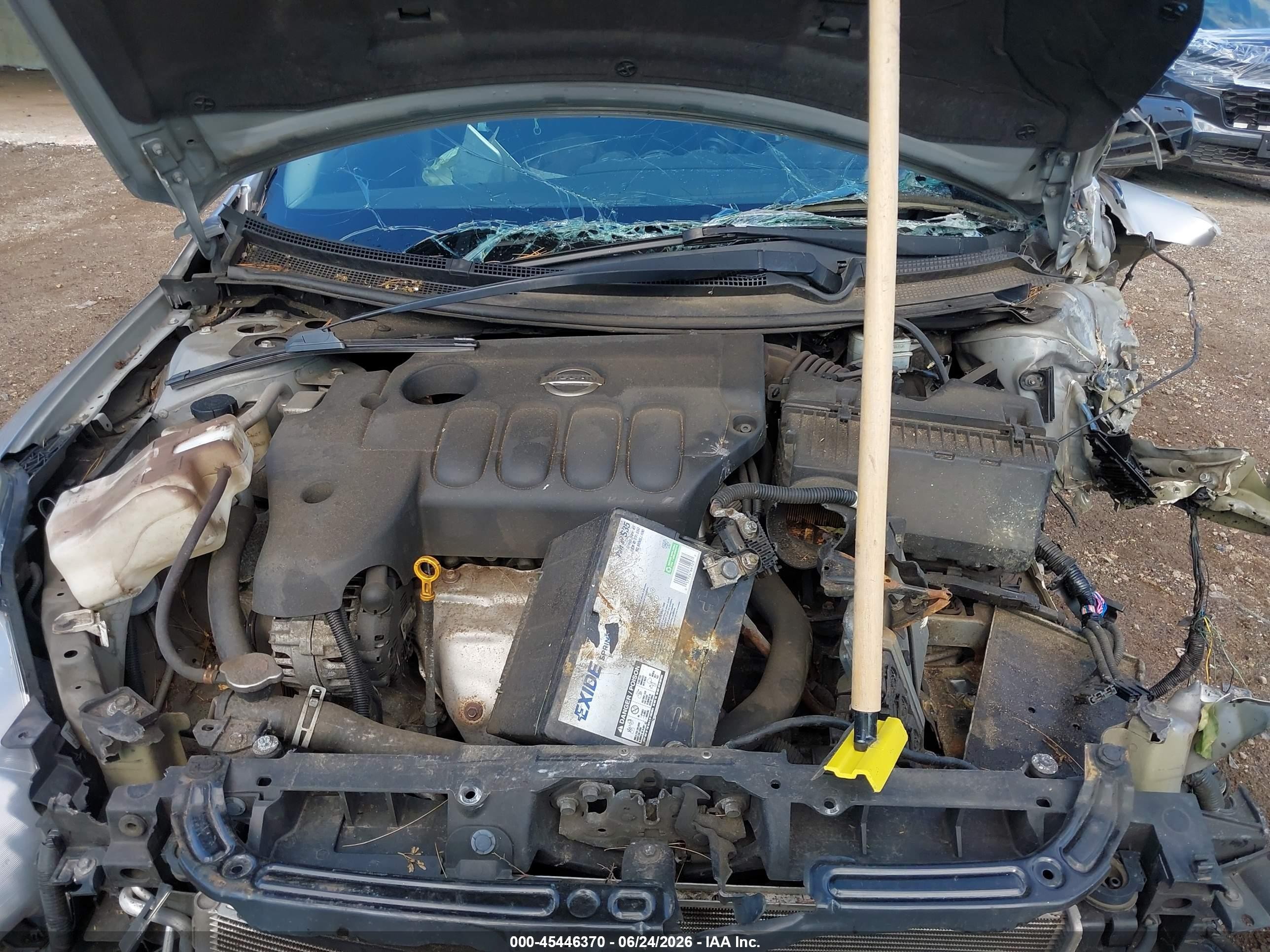 2010 Nissan Altima 2.5 S Серый vin: 1N4AL2AP6AN481109