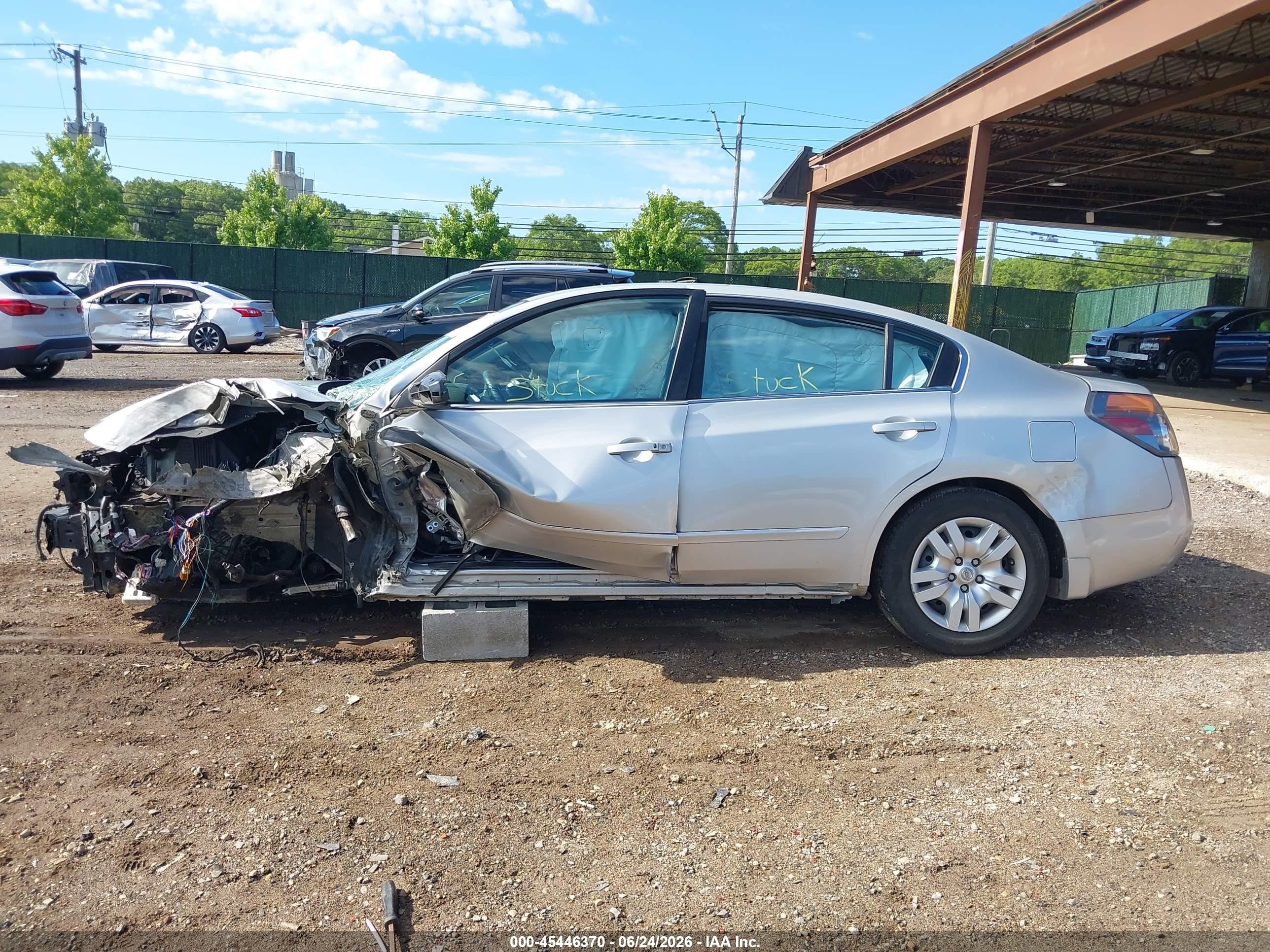 2010 Nissan Altima 2.5 S Серый vin: 1N4AL2AP6AN481109