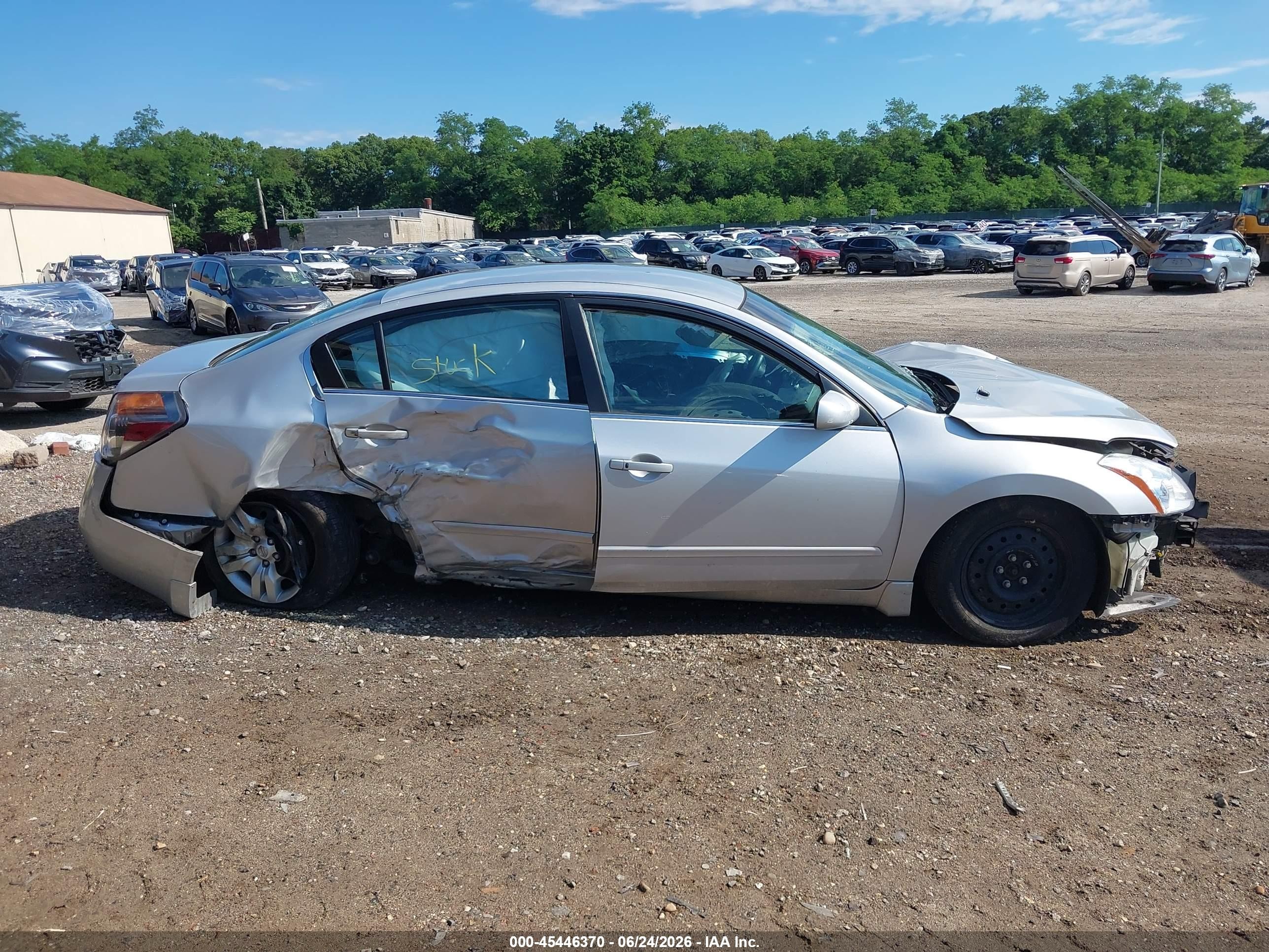2010 Nissan Altima 2.5 S Серый vin: 1N4AL2AP6AN481109