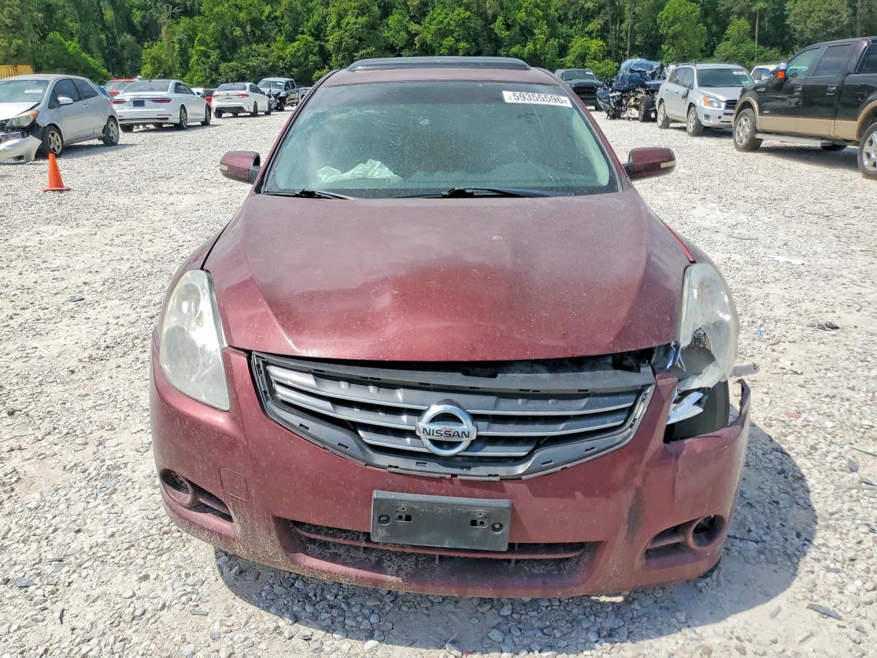 2010 Nissan Altima Base/s Maroon vin: 1N4AL2AP6AN488481