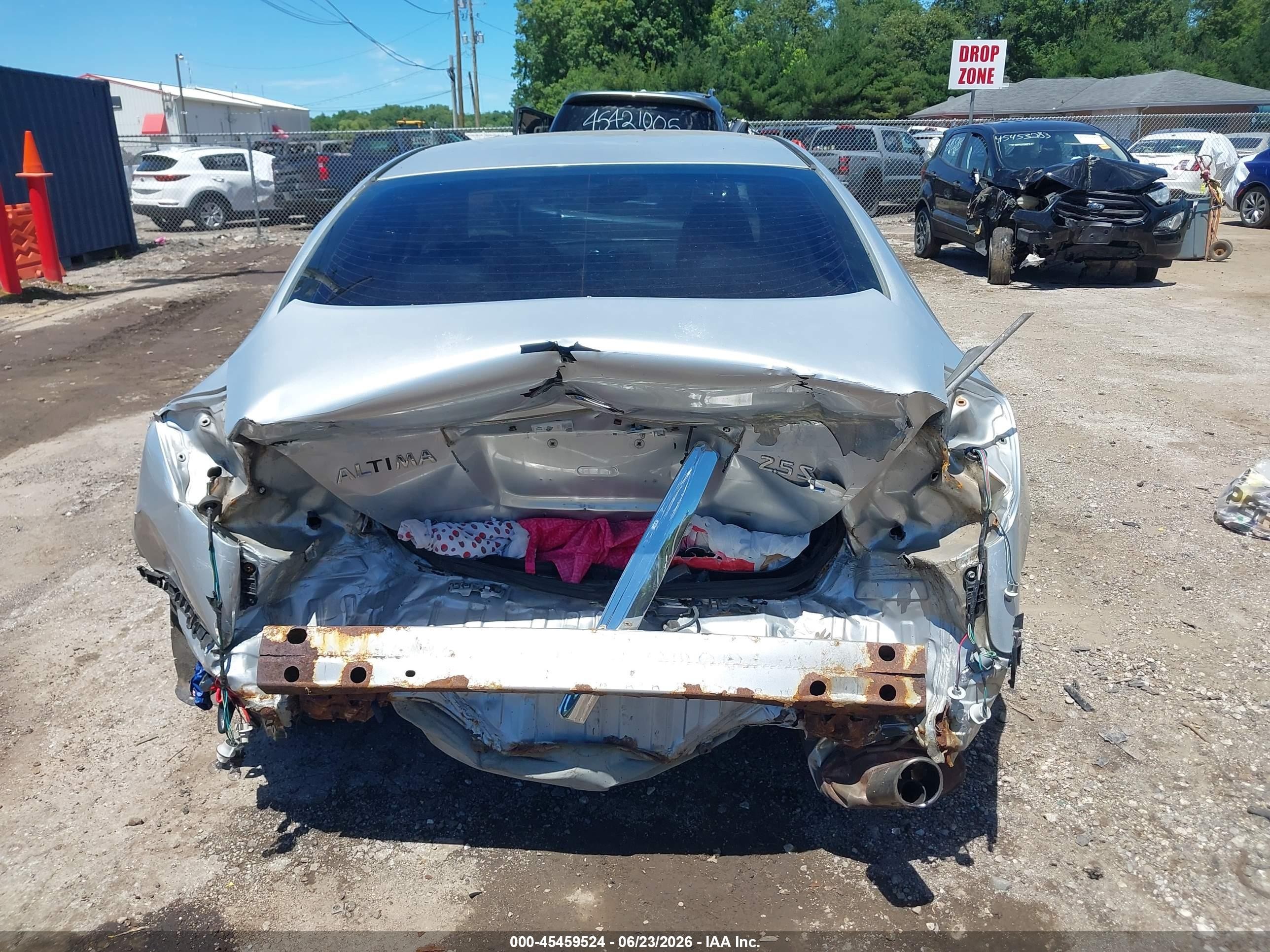 2010 Nissan Altima 2.5 S Silver vin: 1N4AL2AP6AN492272