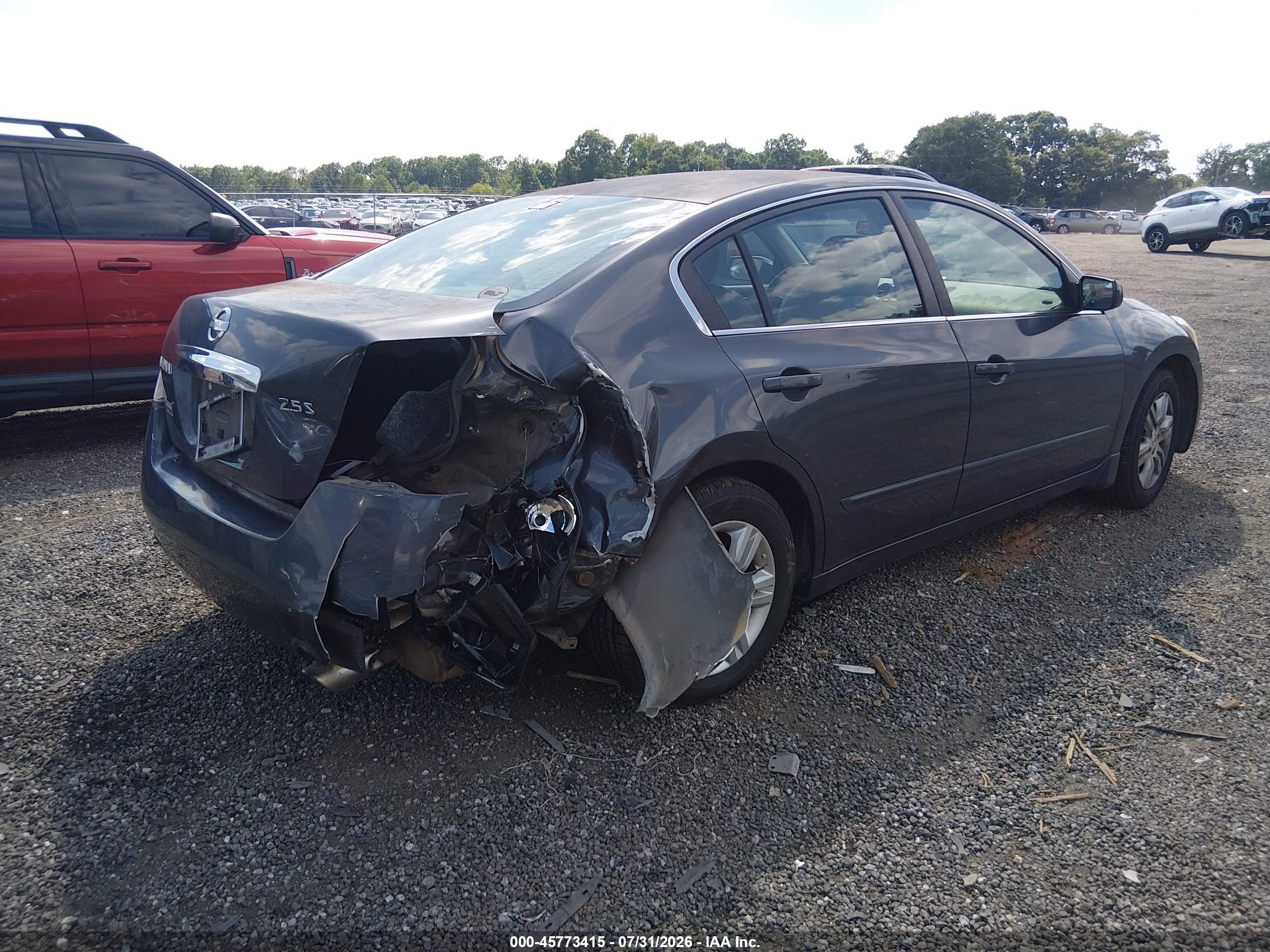 2010 Nissan Altima 2.5 S Gray vin: 1N4AL2AP6AN503318