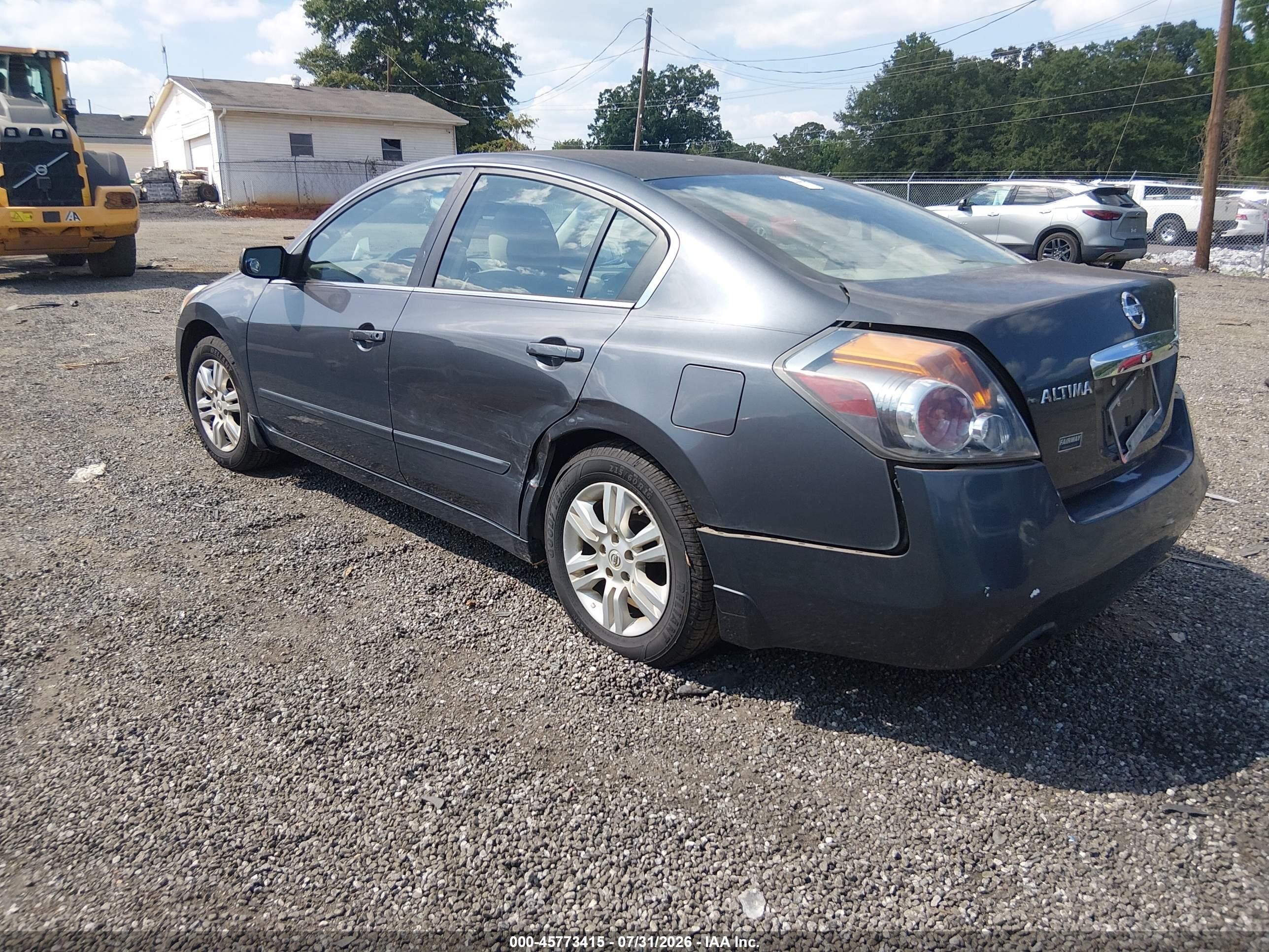 2010 Nissan Altima 2.5 S Gray vin: 1N4AL2AP6AN503318