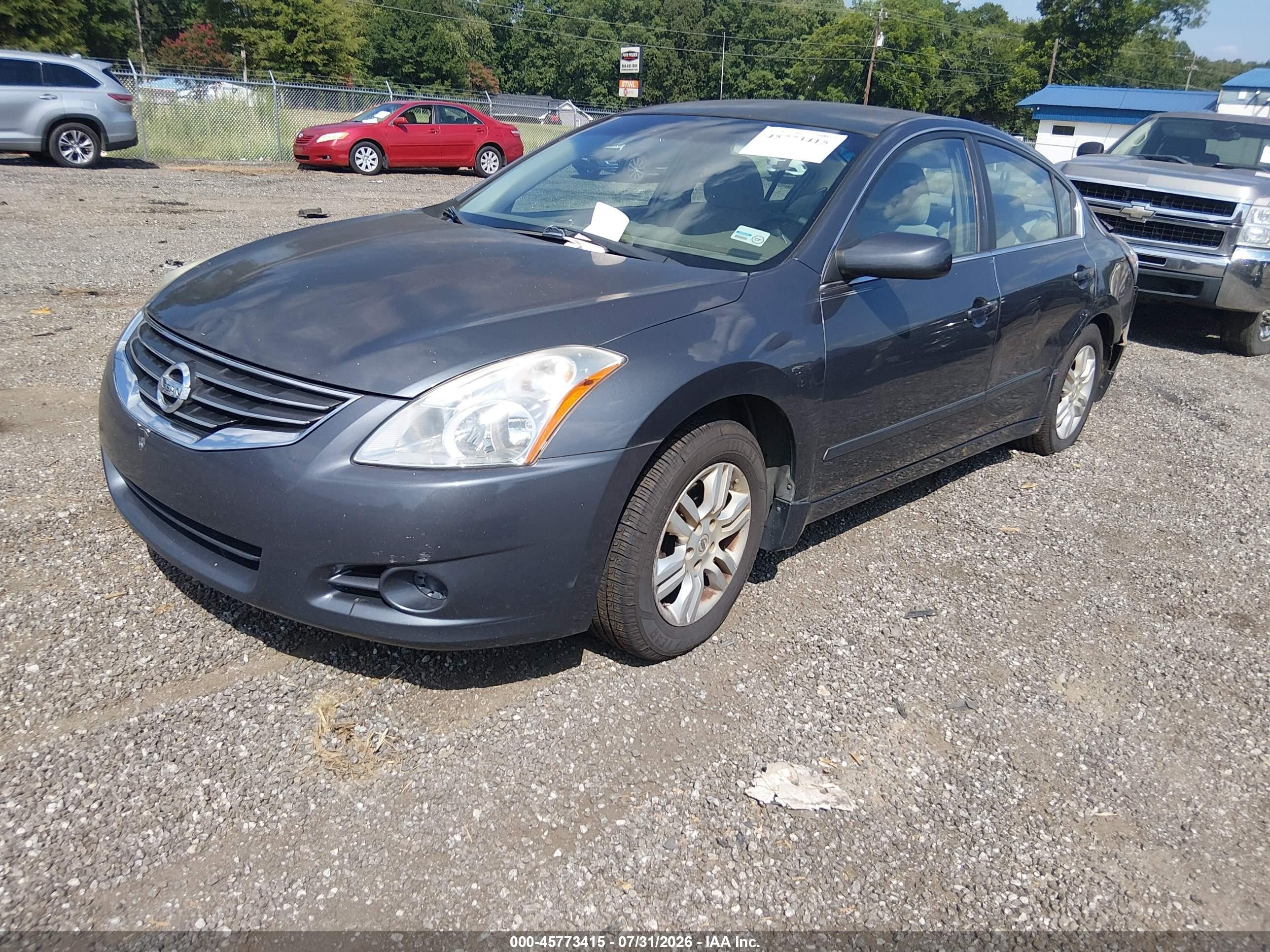 2010 Nissan Altima 2.5 S Gray vin: 1N4AL2AP6AN503318