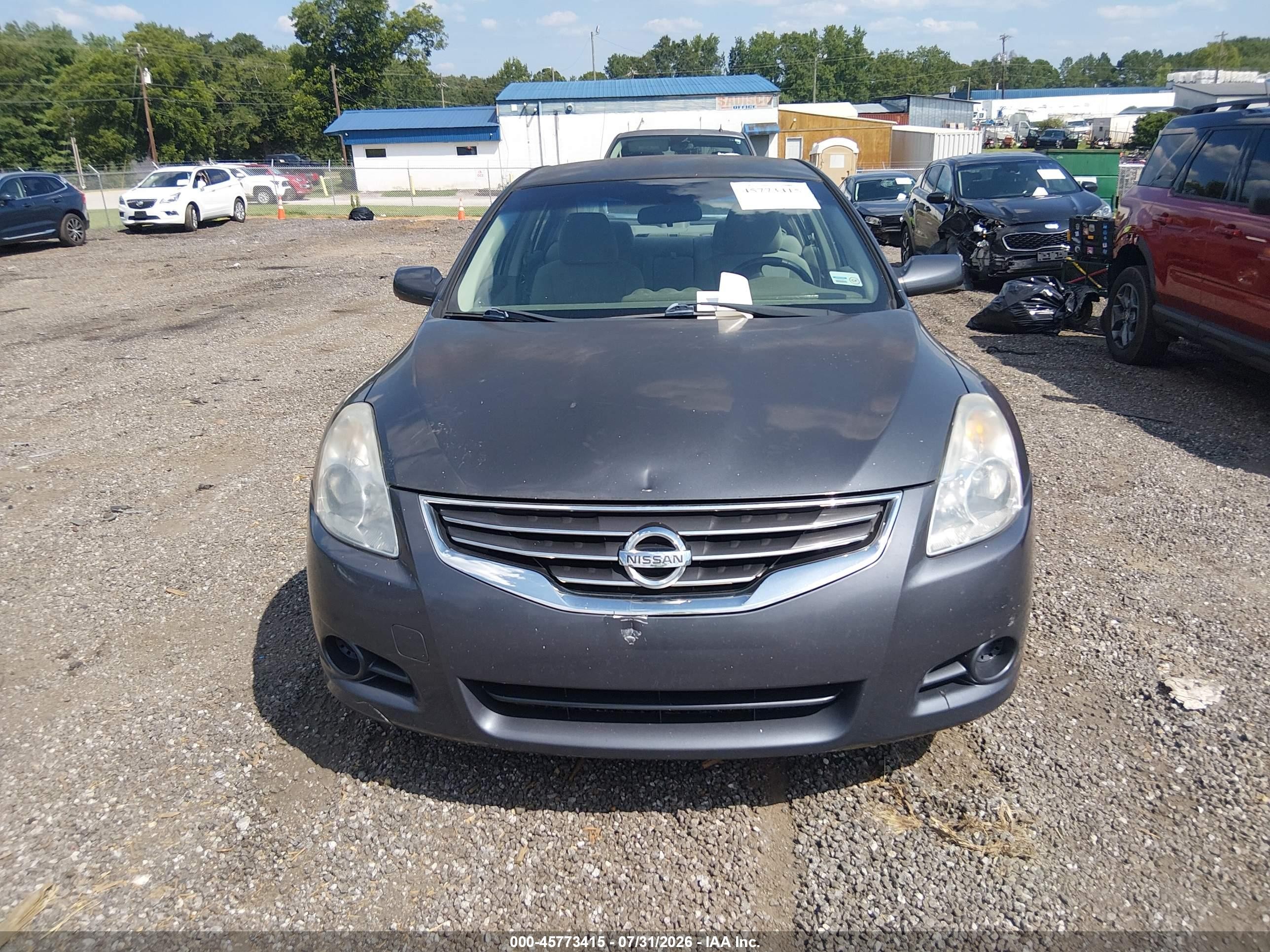 2010 Nissan Altima 2.5 S Gray vin: 1N4AL2AP6AN503318