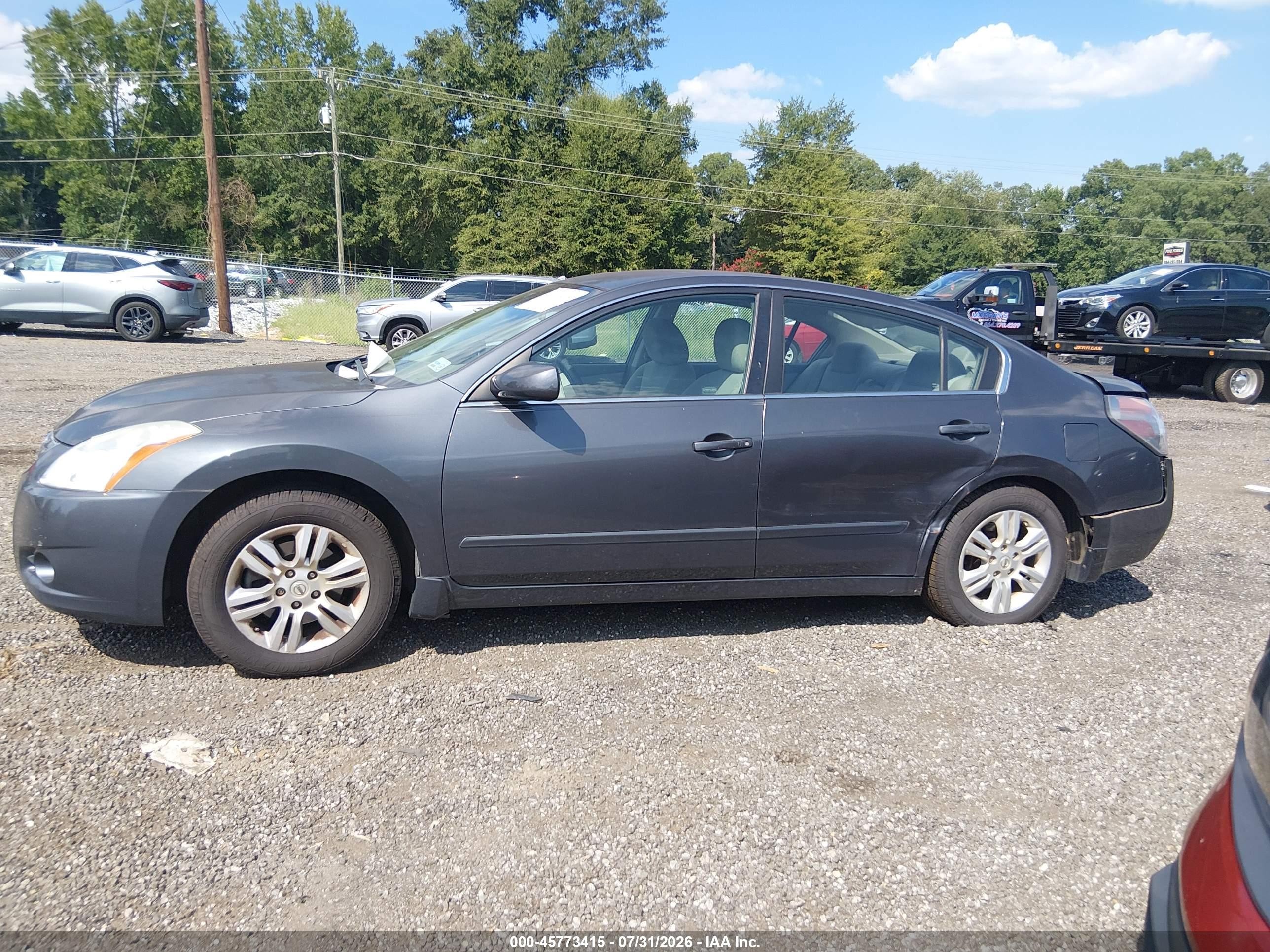 2010 Nissan Altima 2.5 S Gray vin: 1N4AL2AP6AN503318