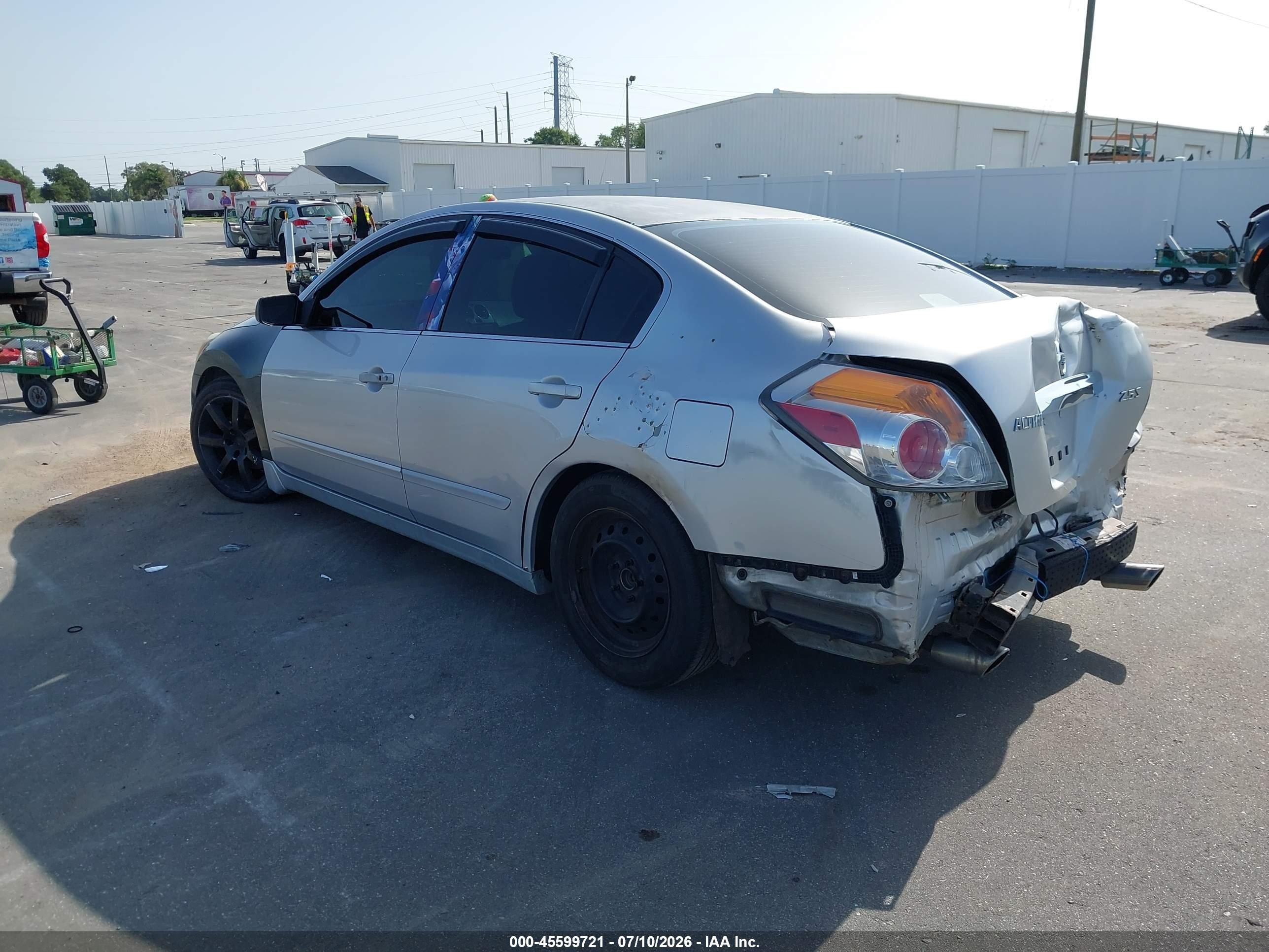 2010 Nissan Altima 2.5 S Серебряный vin: 1N4AL2AP6AN517624