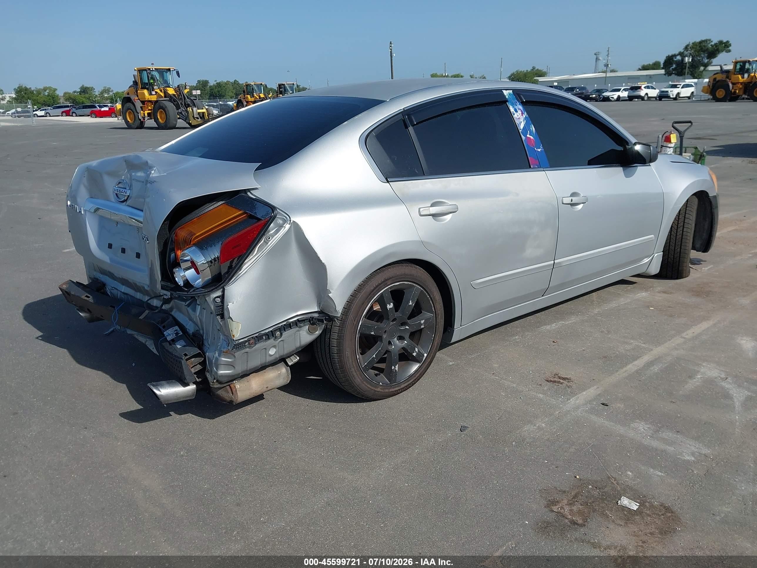 2010 Nissan Altima 2.5 S Серебряный vin: 1N4AL2AP6AN517624