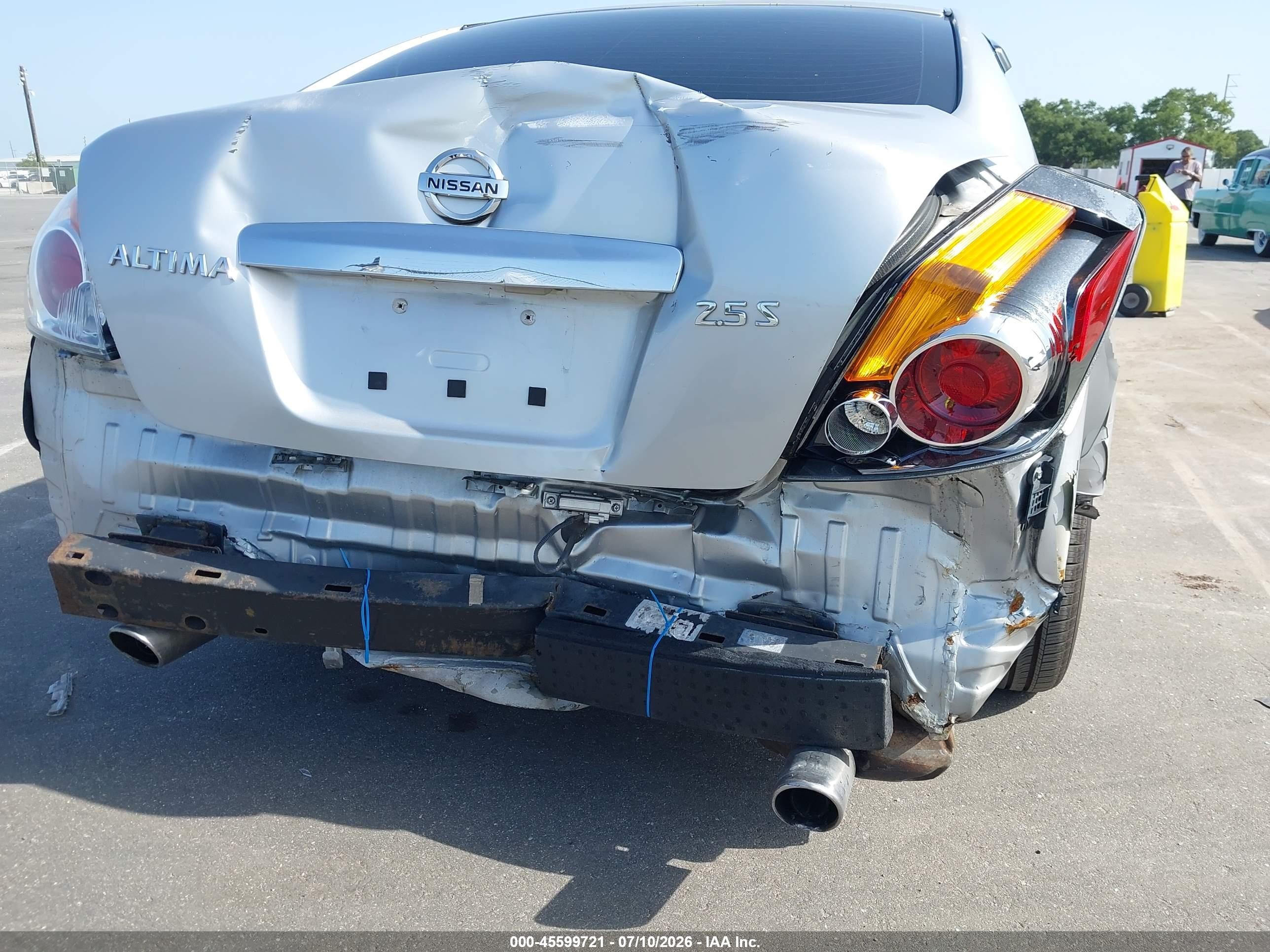 2010 Nissan Altima 2.5 S Серебряный vin: 1N4AL2AP6AN517624