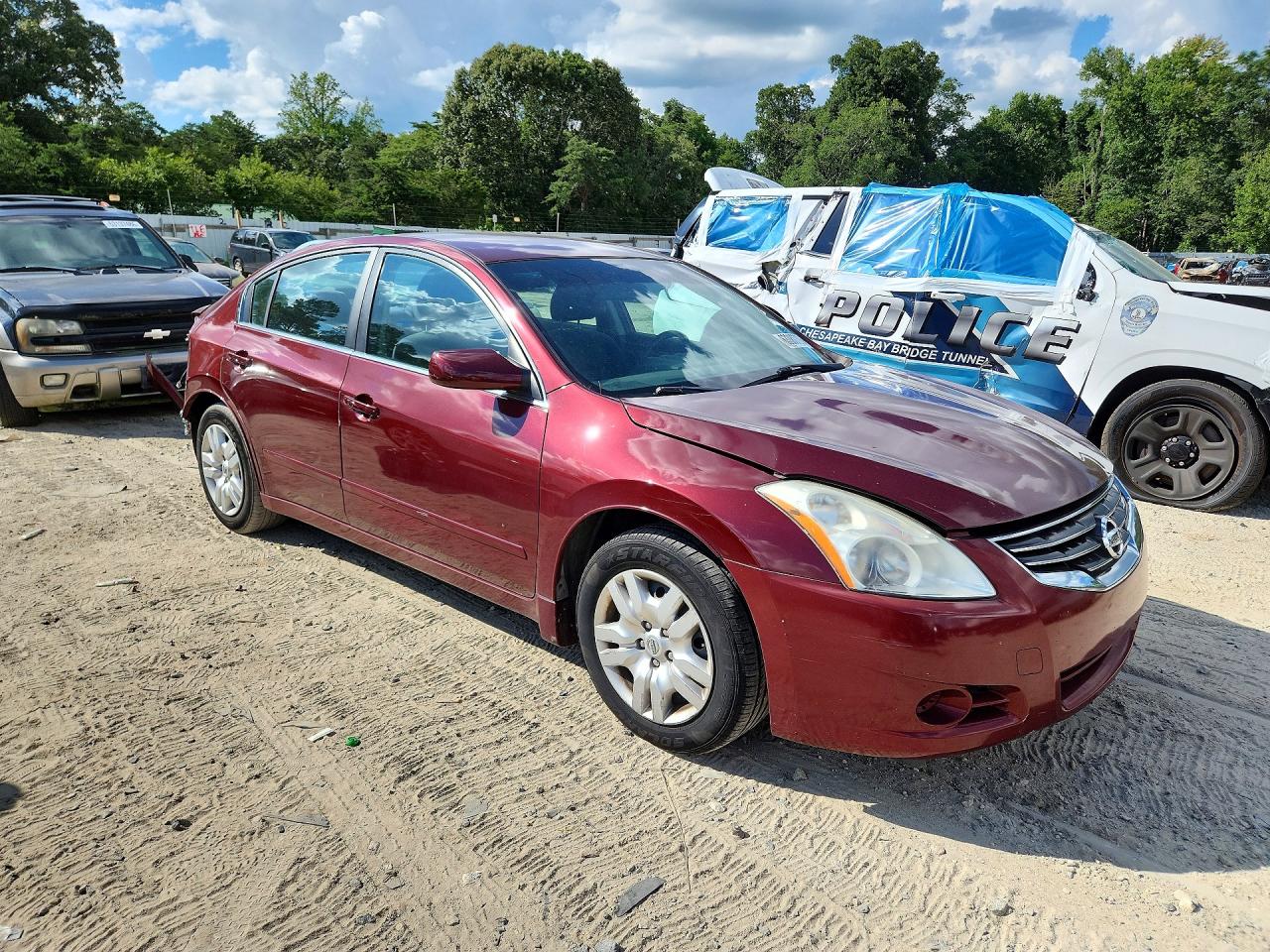 2010 Nissan Altima 2.5 Maroon vin: 1N4AL2AP6AN526288