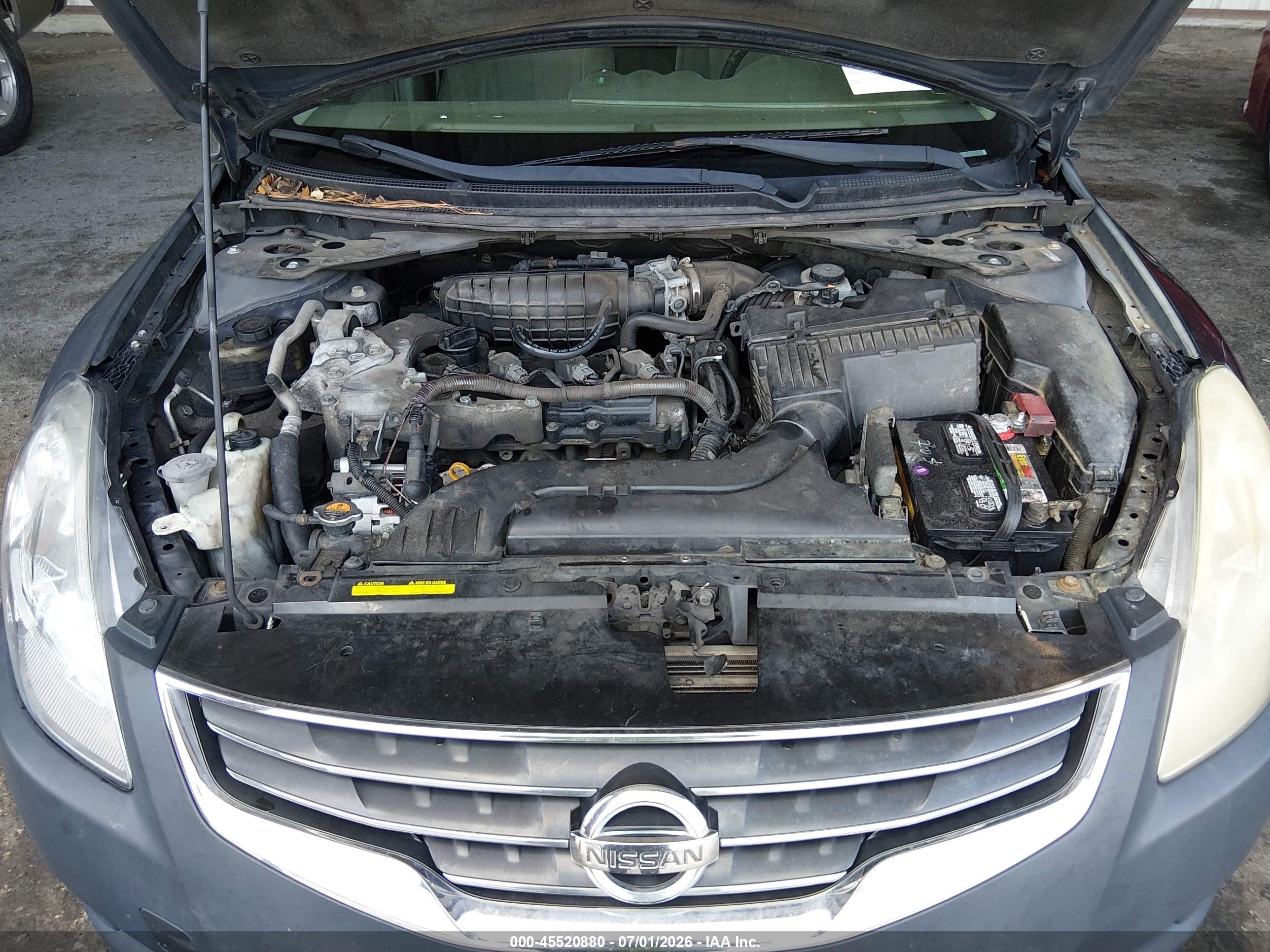 2010 Nissan Altima 2.5 Gray vin: 1N4AL2AP6AN545830
