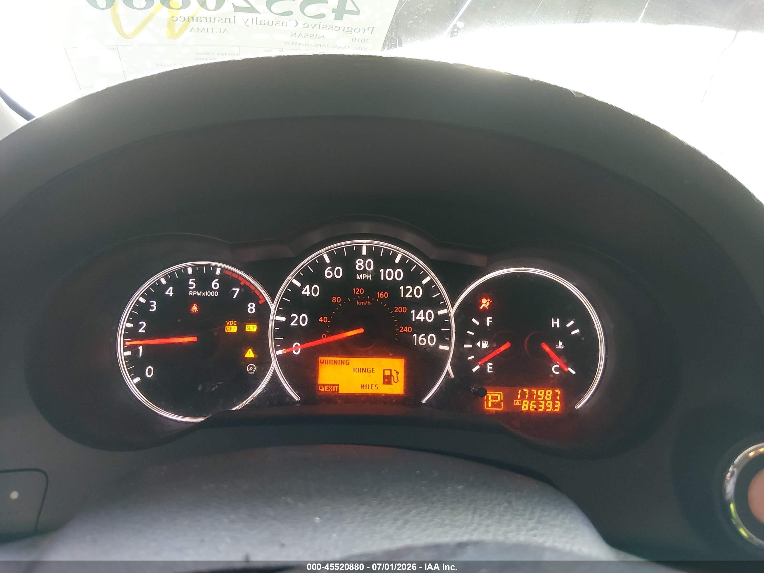 2010 Nissan Altima 2.5 Gray vin: 1N4AL2AP6AN545830