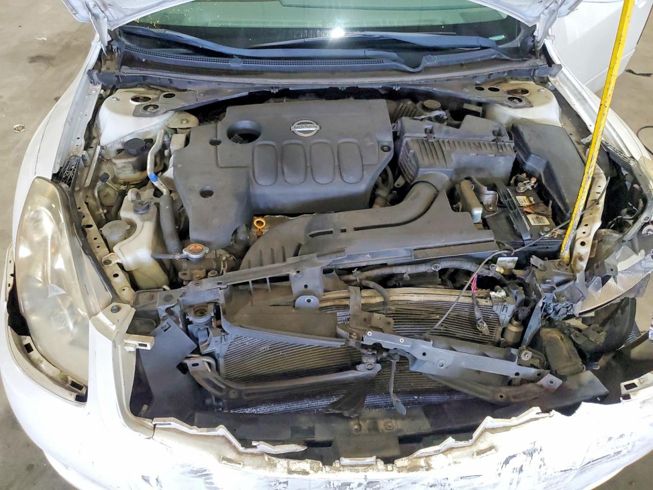 2010 Nissan Altima 2.5 White vin: 1N4AL2AP6AN548176