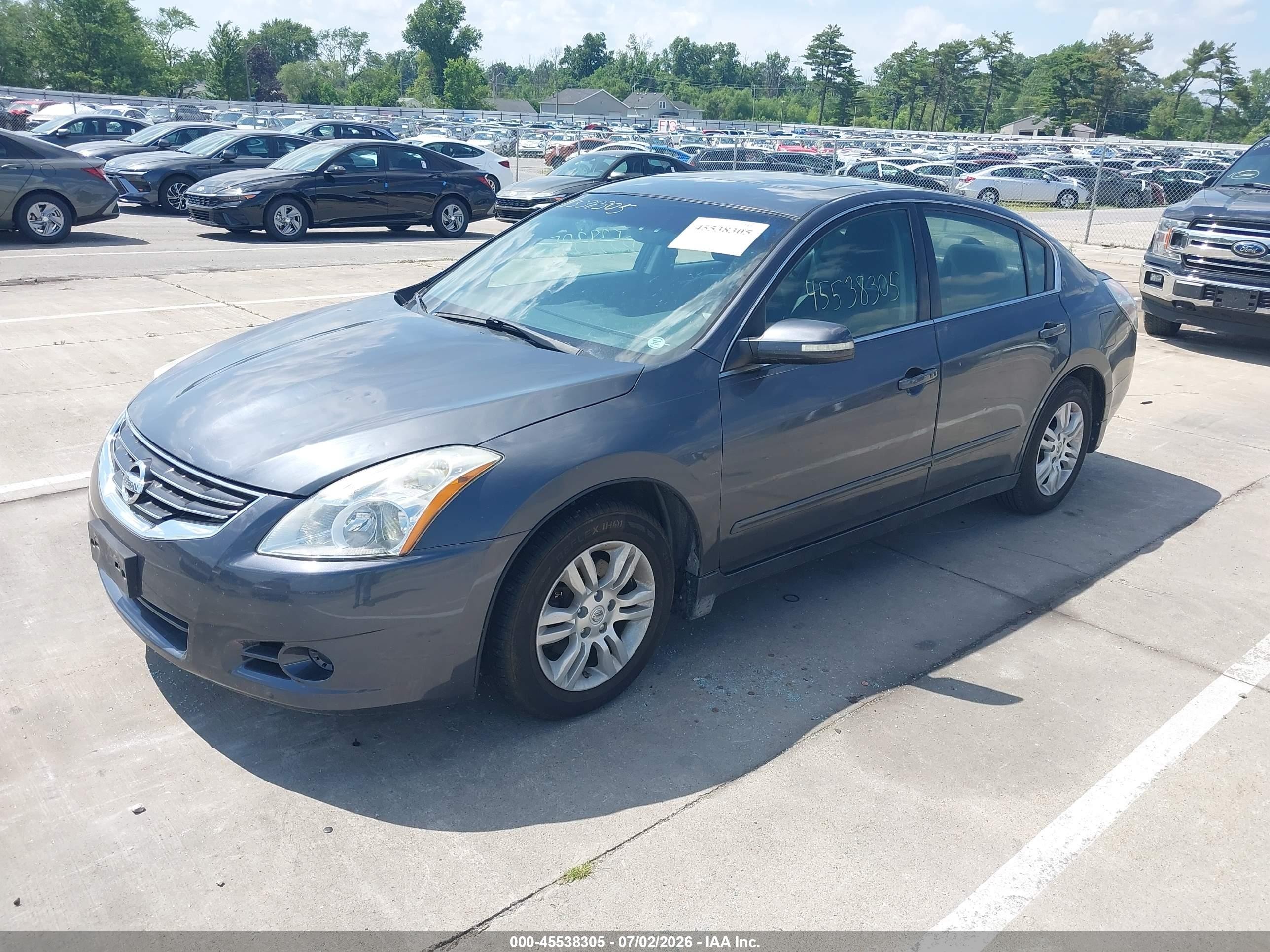2010 Nissan Altima 2.5 S Gray vin: 1N4AL2AP6AN548405