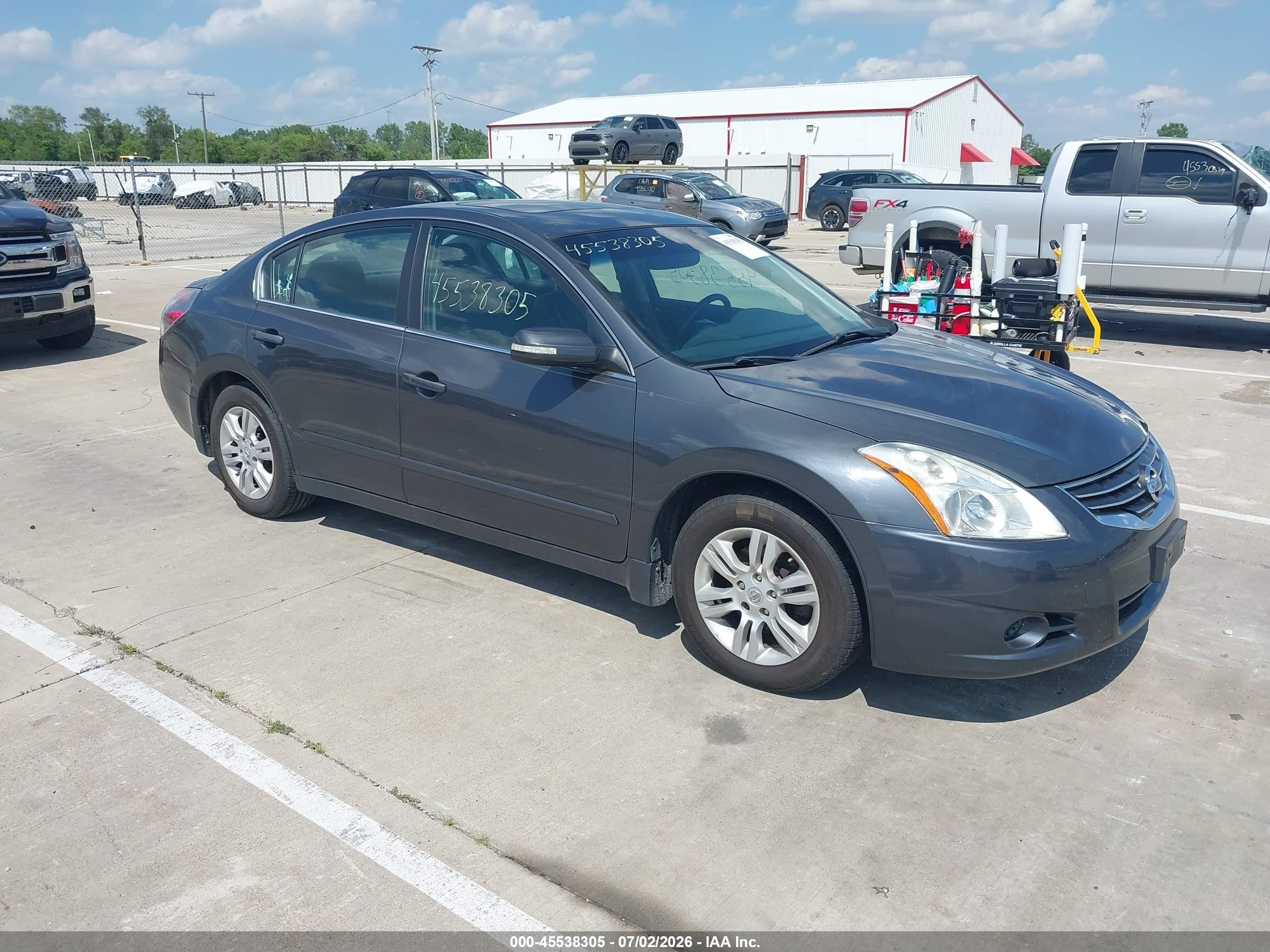 2010 Nissan Altima 2.5 S Gray vin: 1N4AL2AP6AN548405