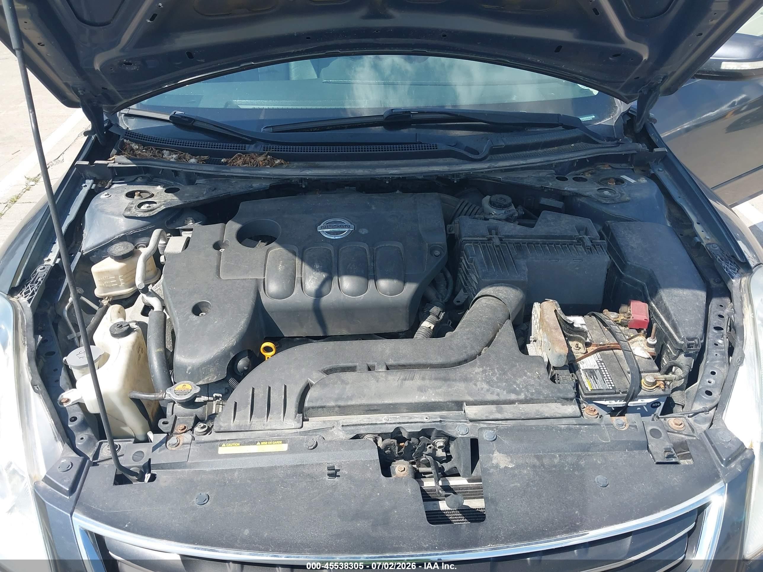 2010 Nissan Altima 2.5 S Gray vin: 1N4AL2AP6AN548405