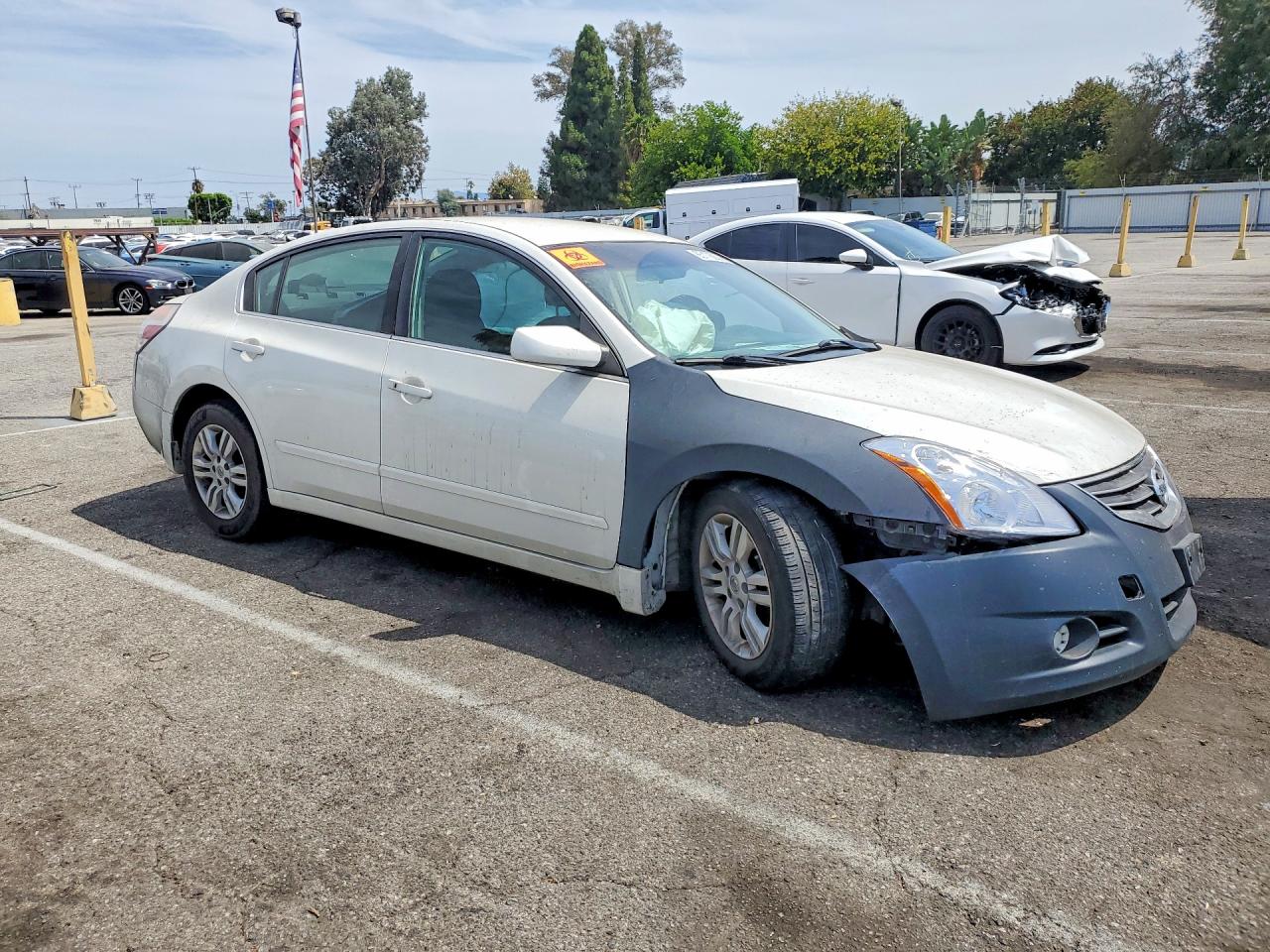 2010 Nissan Altima 2.5 White vin: 1N4AL2AP6AN554995