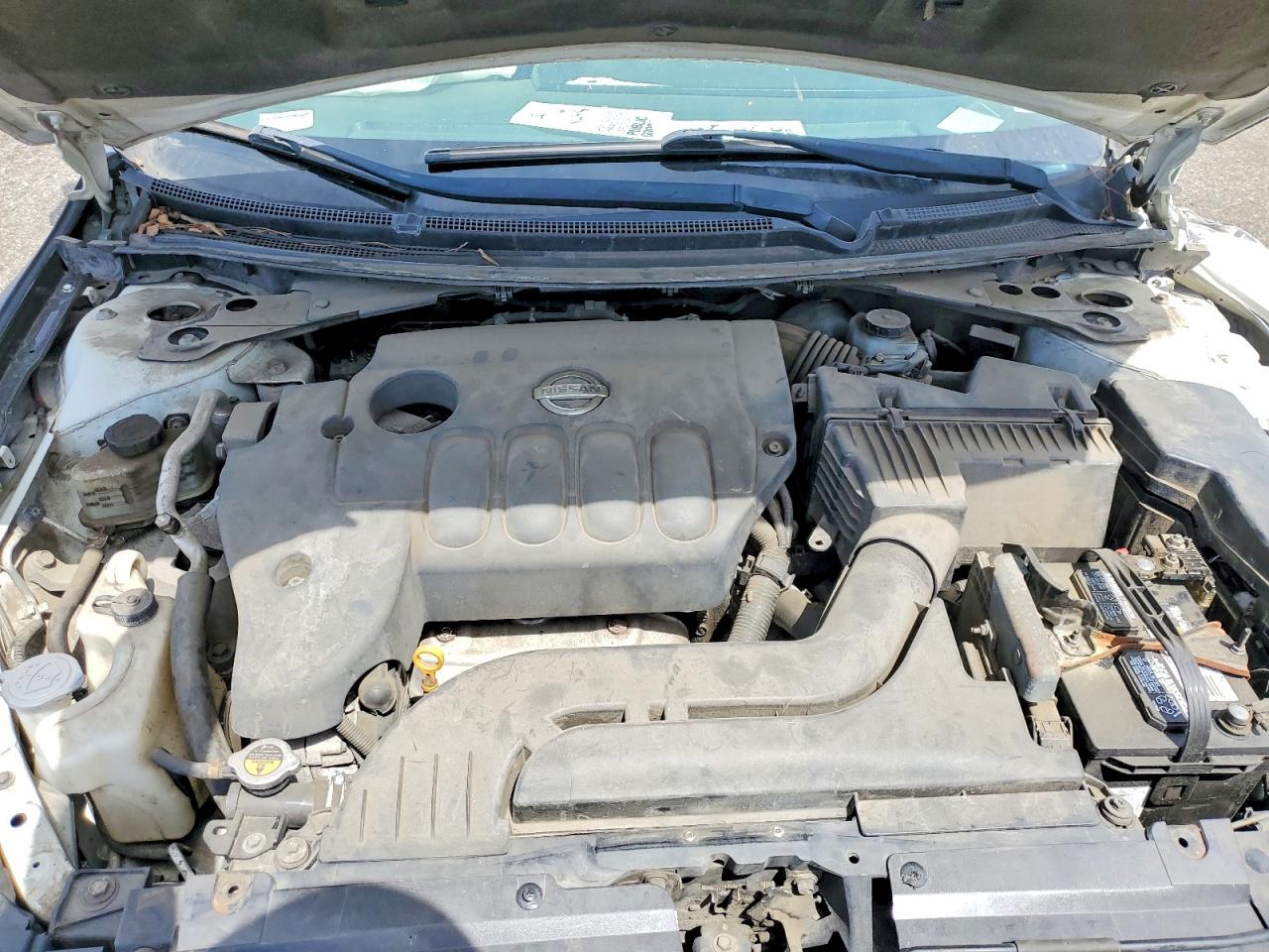 2010 Nissan Altima 2.5 White vin: 1N4AL2AP6AN554995