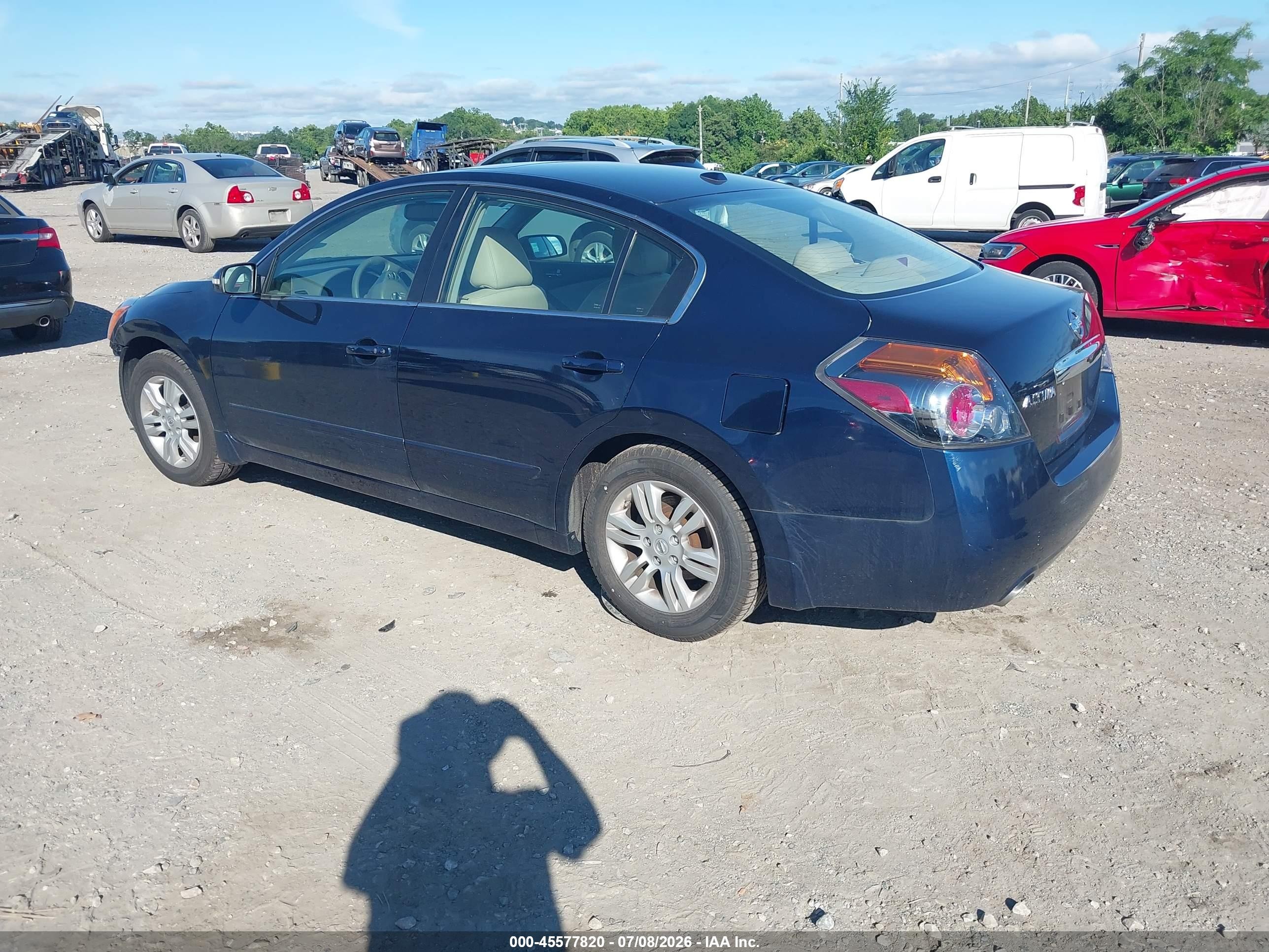 2010 Nissan Altima 2.5 S Dark Blue vin: 1N4AL2AP6AN564295