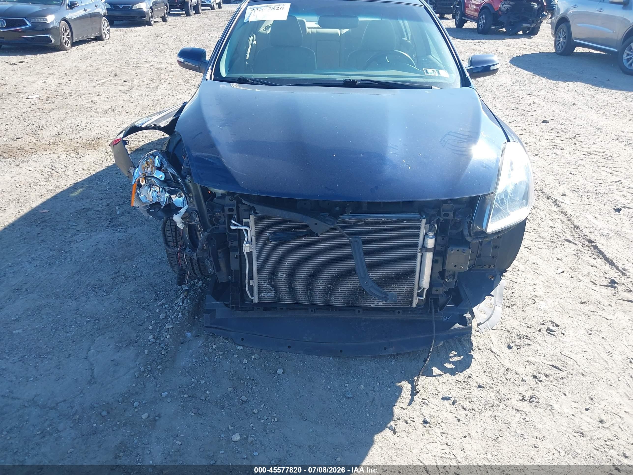 2010 Nissan Altima 2.5 S Dark Blue vin: 1N4AL2AP6AN564295