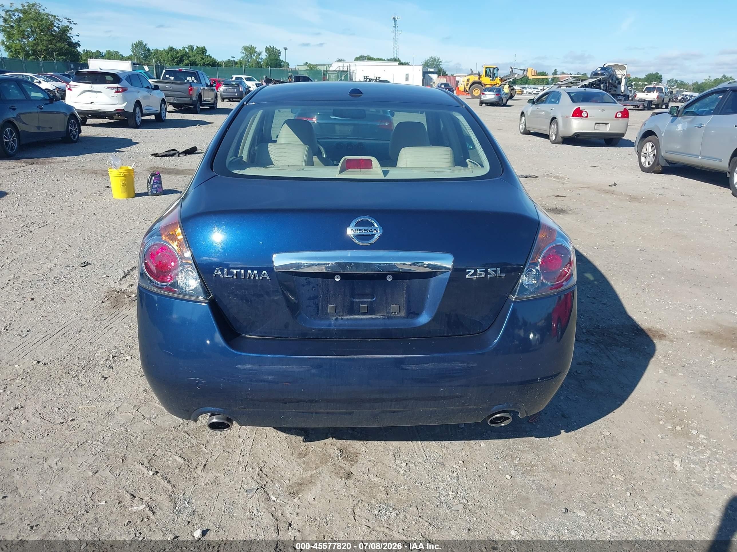 2010 Nissan Altima 2.5 S Dark Blue vin: 1N4AL2AP6AN564295