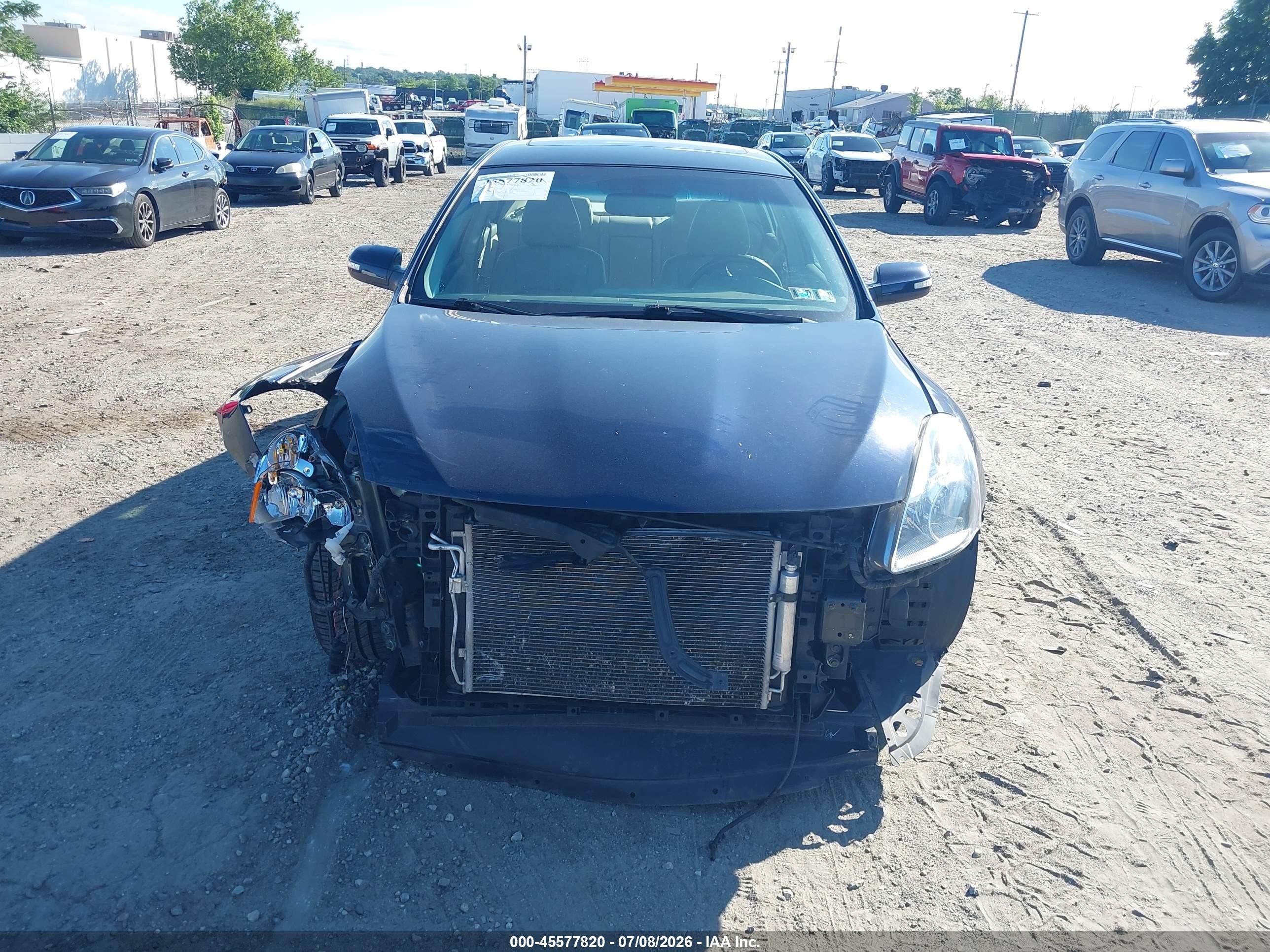 2010 Nissan Altima 2.5 S Dark Blue vin: 1N4AL2AP6AN564295