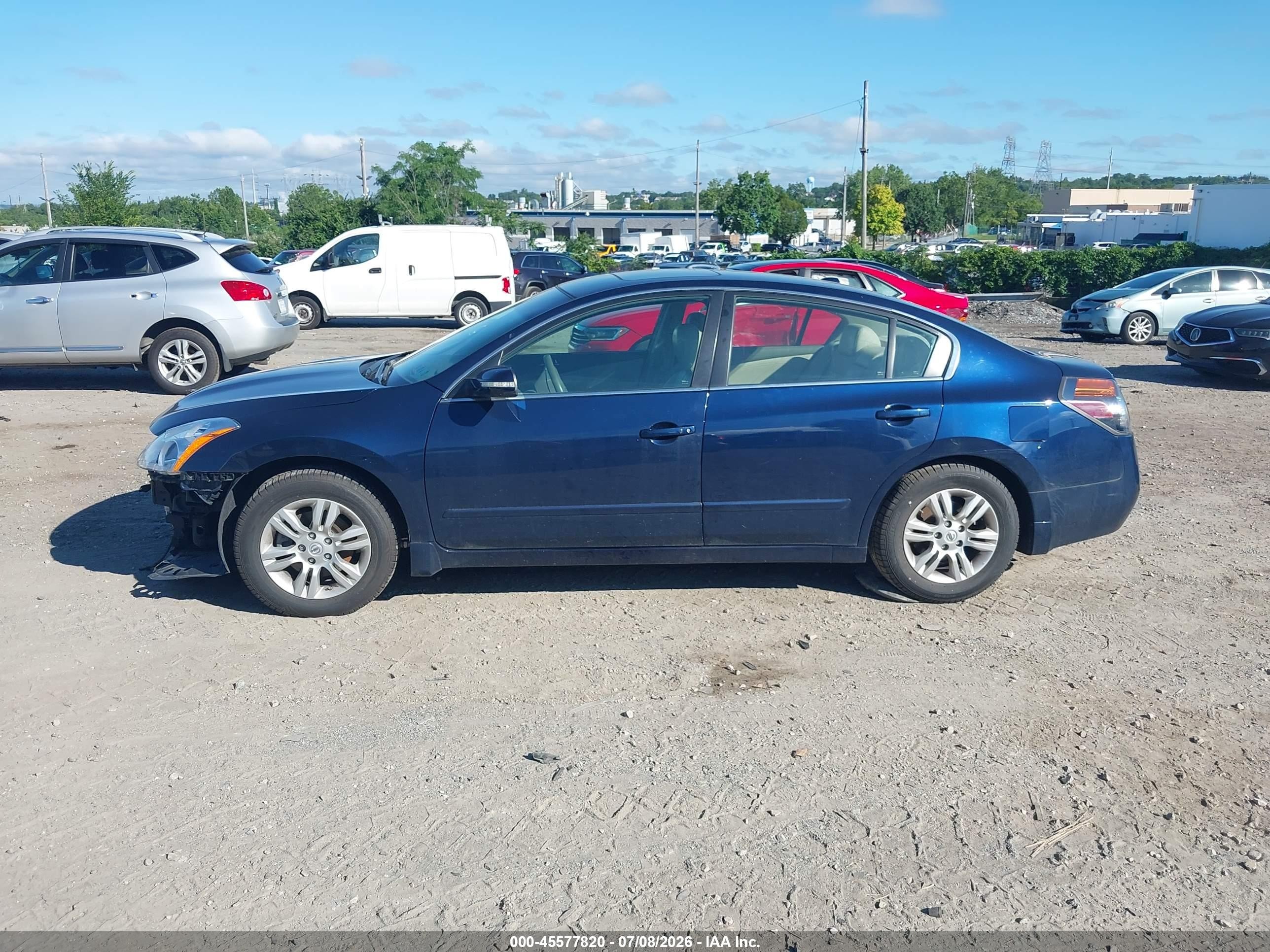 2010 Nissan Altima 2.5 S Dark Blue vin: 1N4AL2AP6AN564295