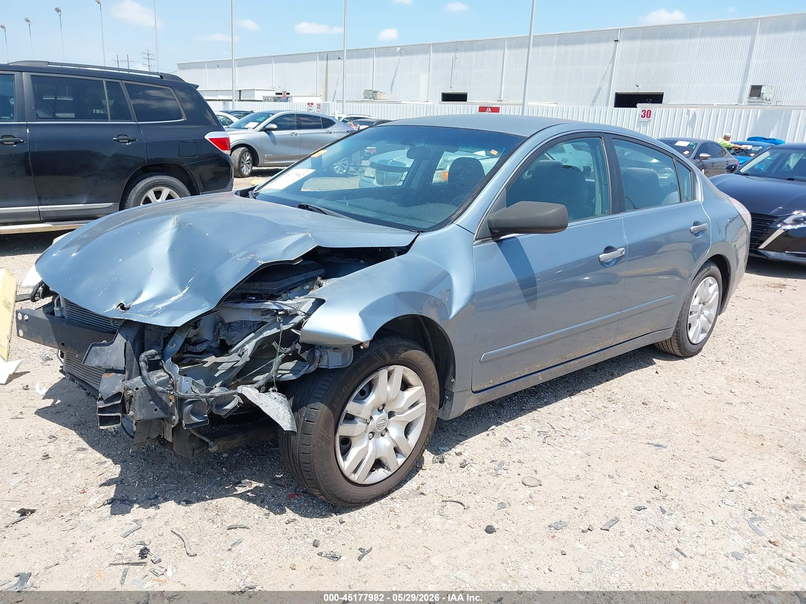 2011 Nissan Altima 2.5 S Light Blue vin: 1N4AL2AP6BC104258